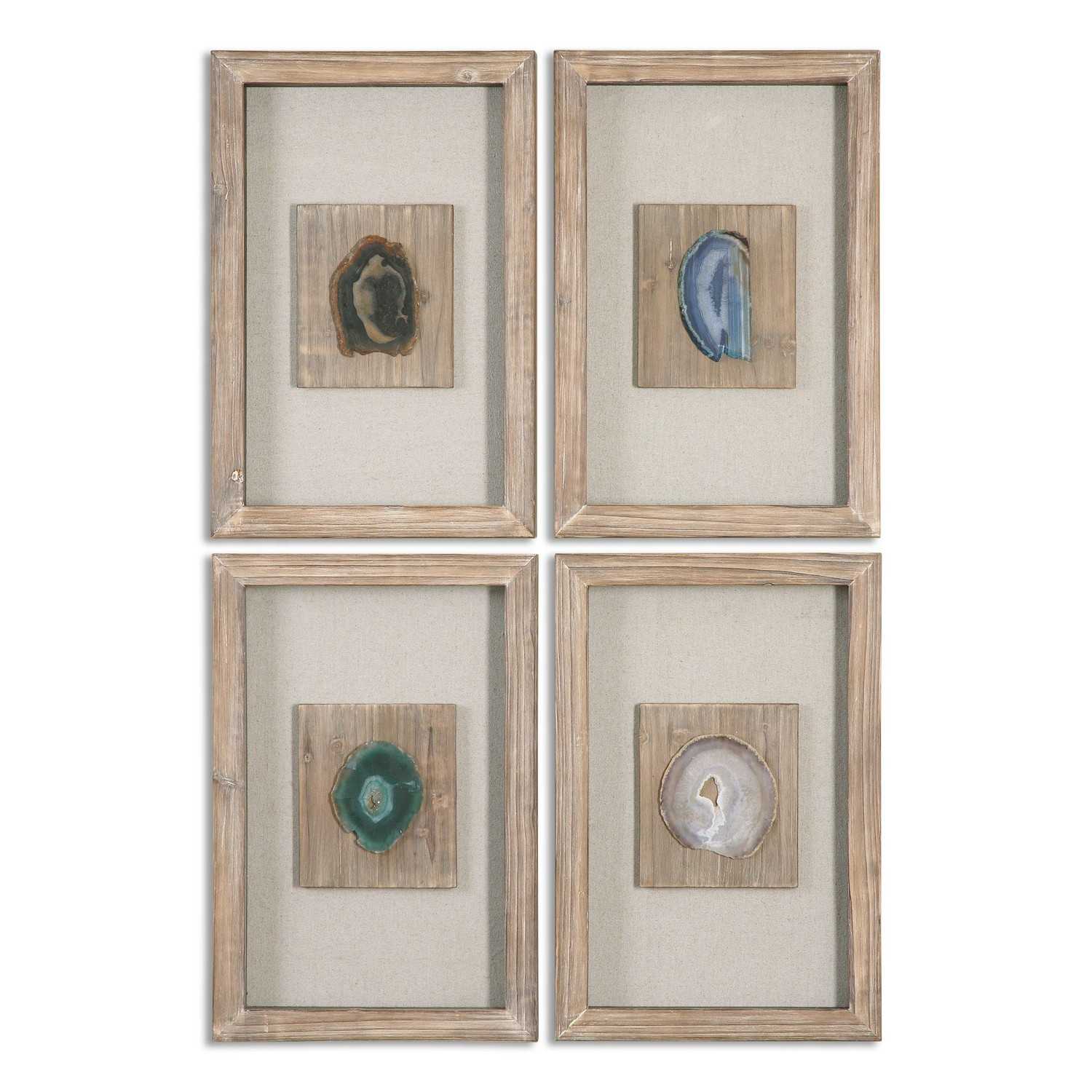Uttermost Agate Stone - Set of 4