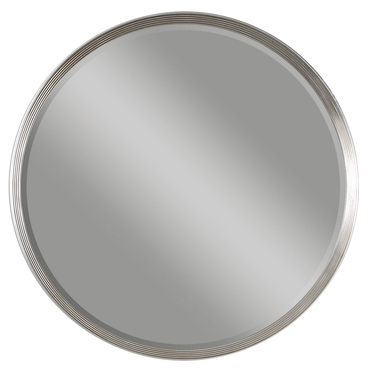 Uttermost Serenza Round Mirror - Silver