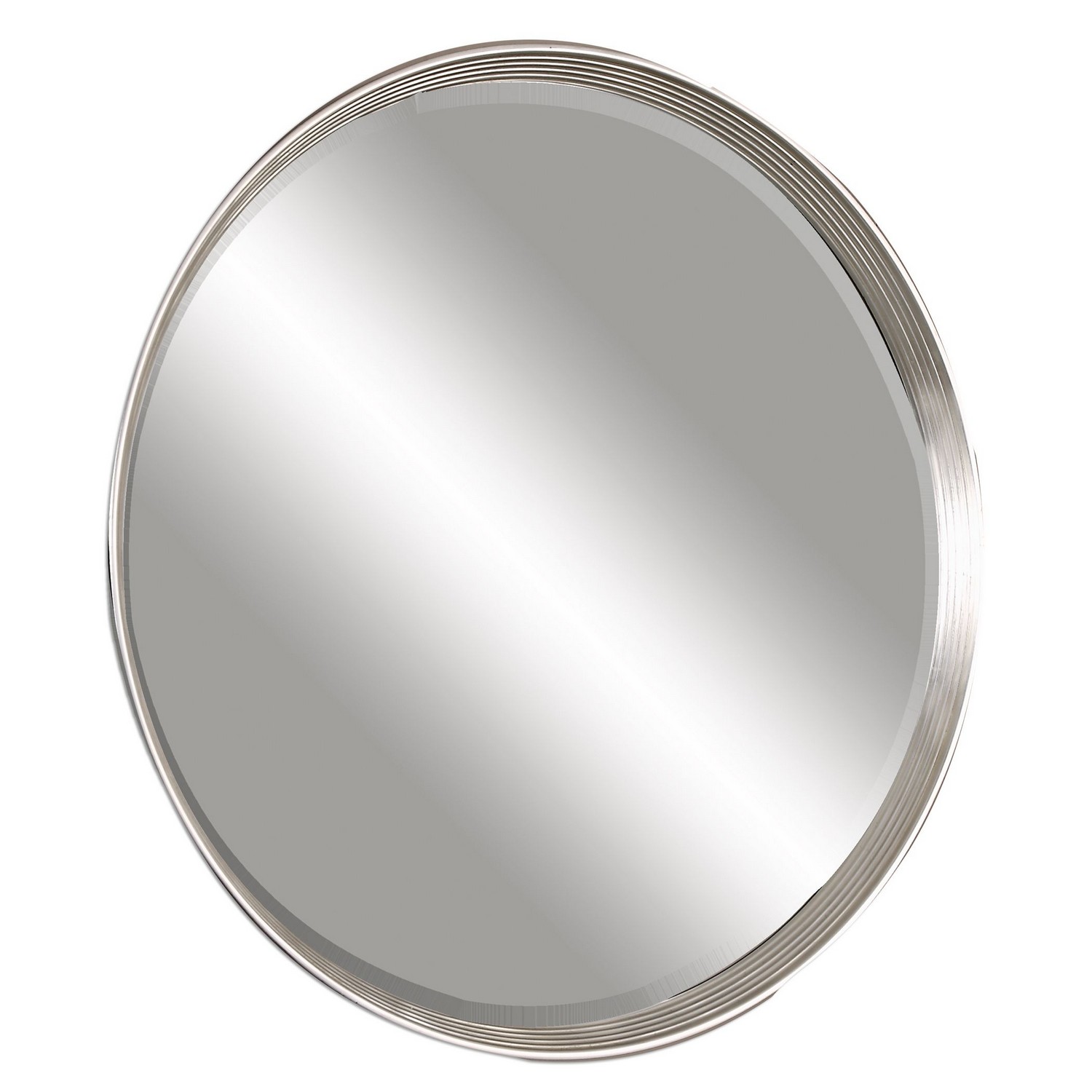 Uttermost Serenza Round Mirror - Silver