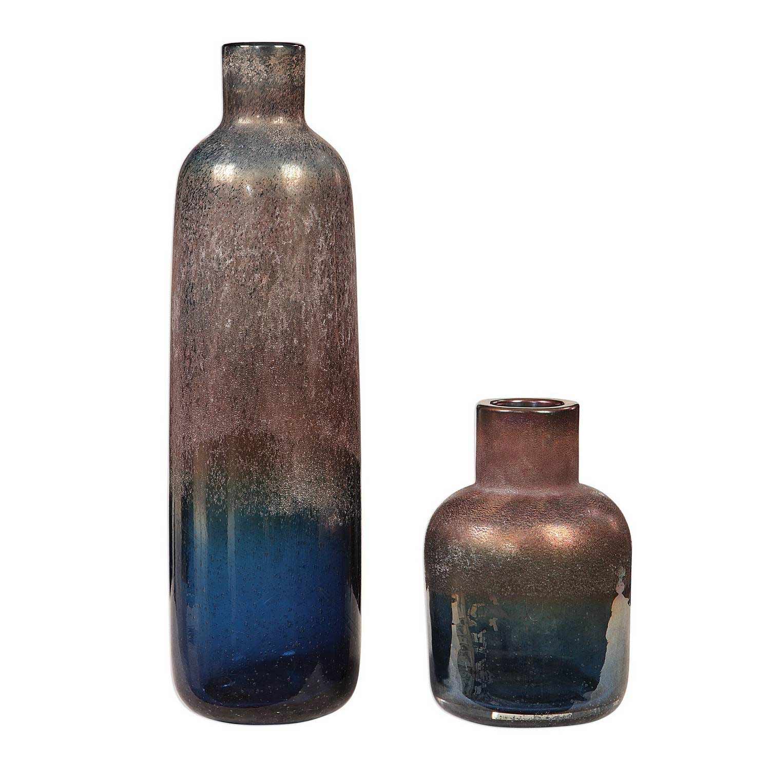 Uttermost Korbin Vases - Set of 2 - Blue
