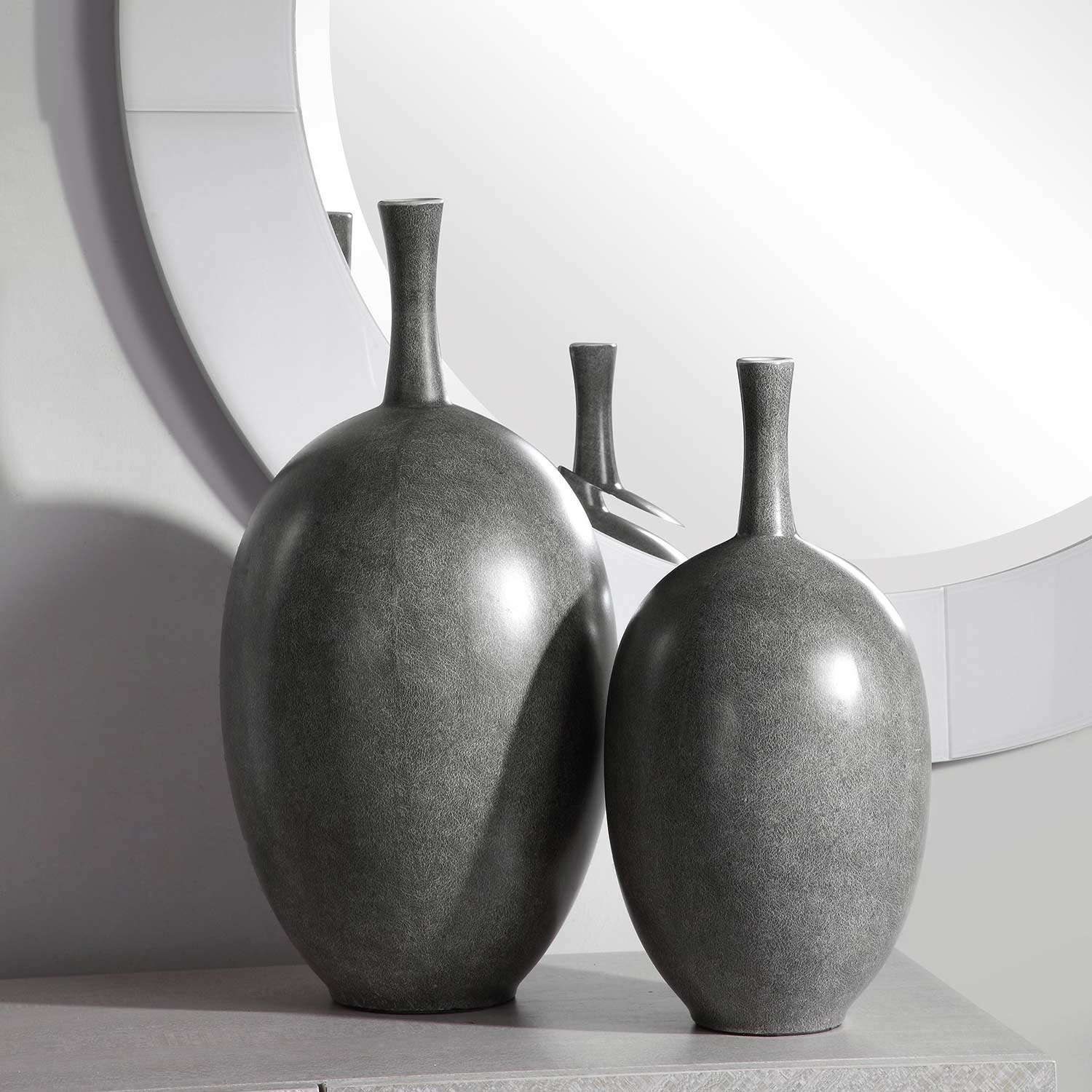 Uttermost Riordan Modern Vases - Set of 2