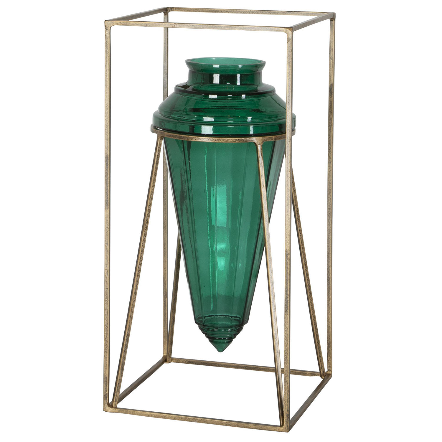 Uttermost Ariga Vase - Emerald Green