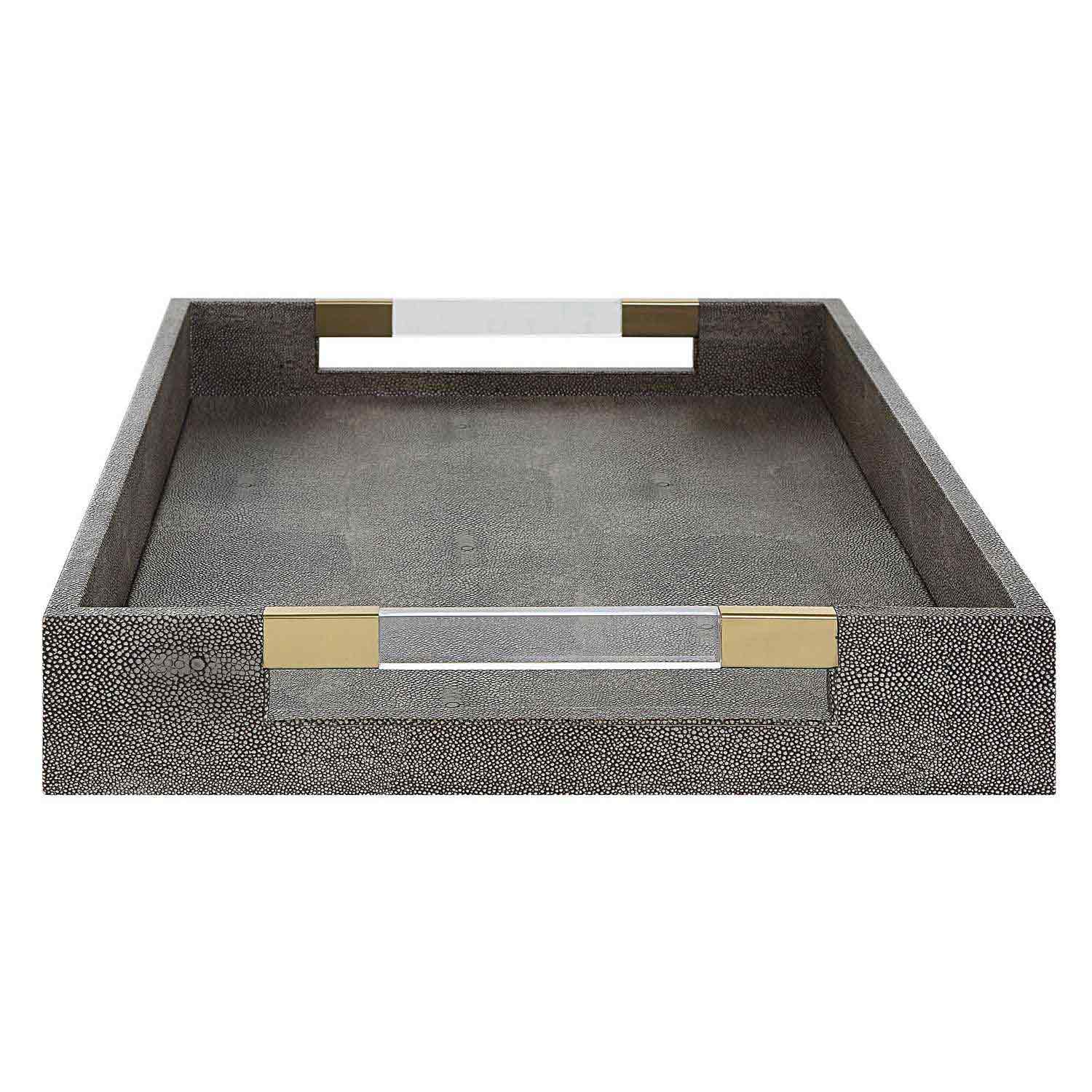 Uttermost Wessex Tray - Gray