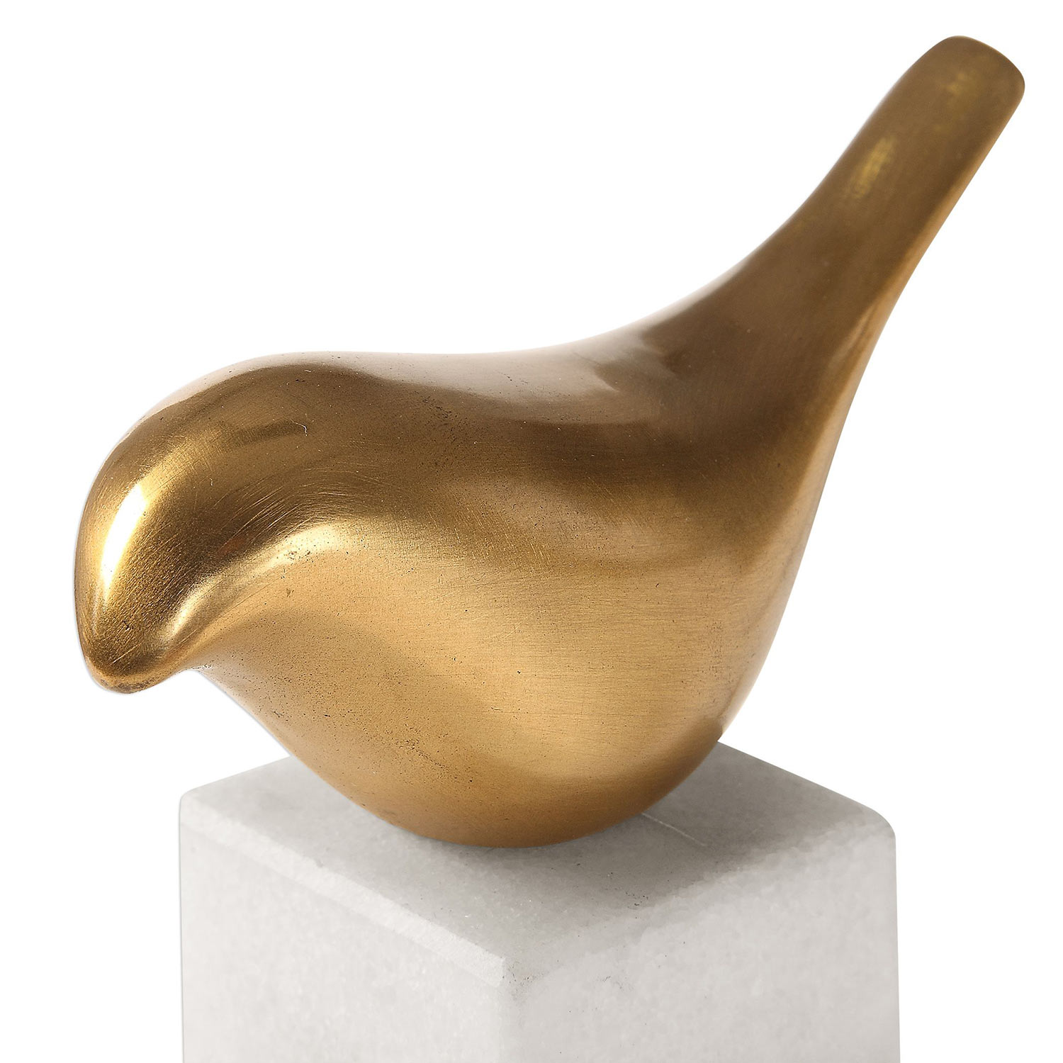 Uttermost Songbirds Sculpture - Brass