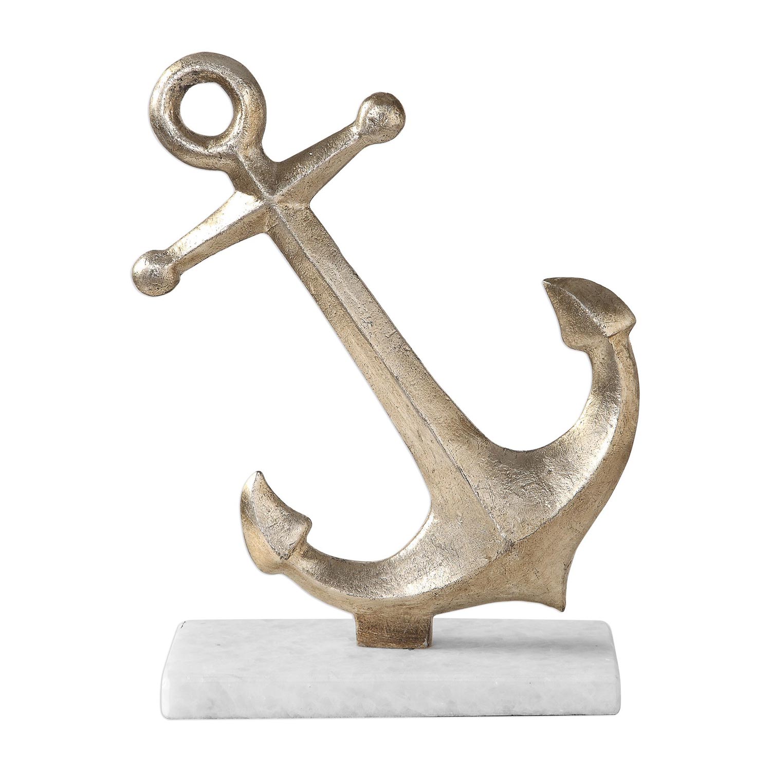 Uttermost Drop Anchor Sculpture - Antique Gold