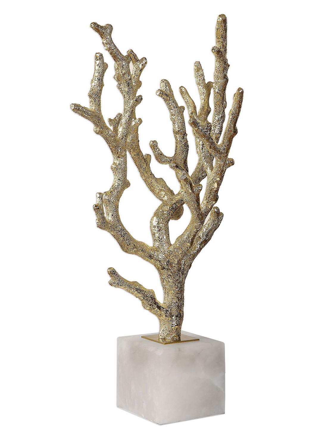 Uttermost Coraline Coral Sculptures - Silver