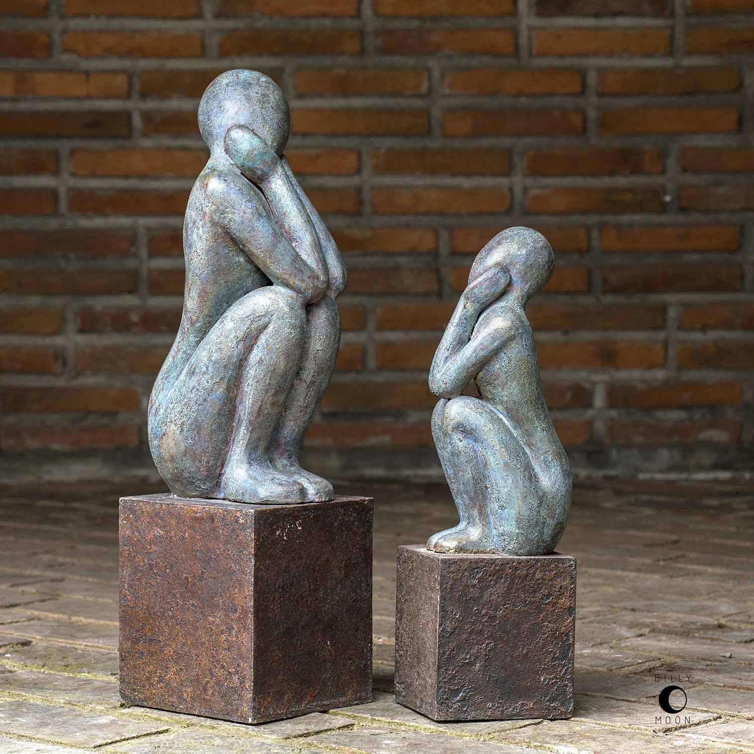 Uttermost Jayin Figurine Sculptures - Set of 2