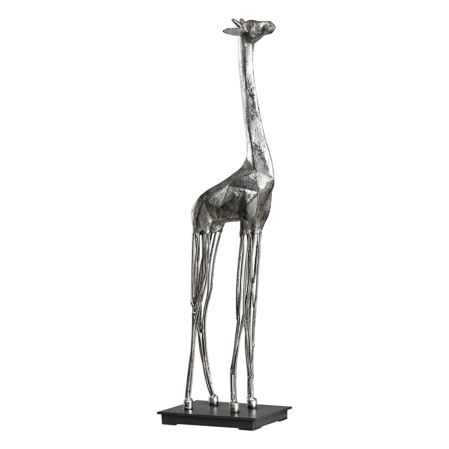 Uttermost Mireya Giraffe Sculpture - Silver