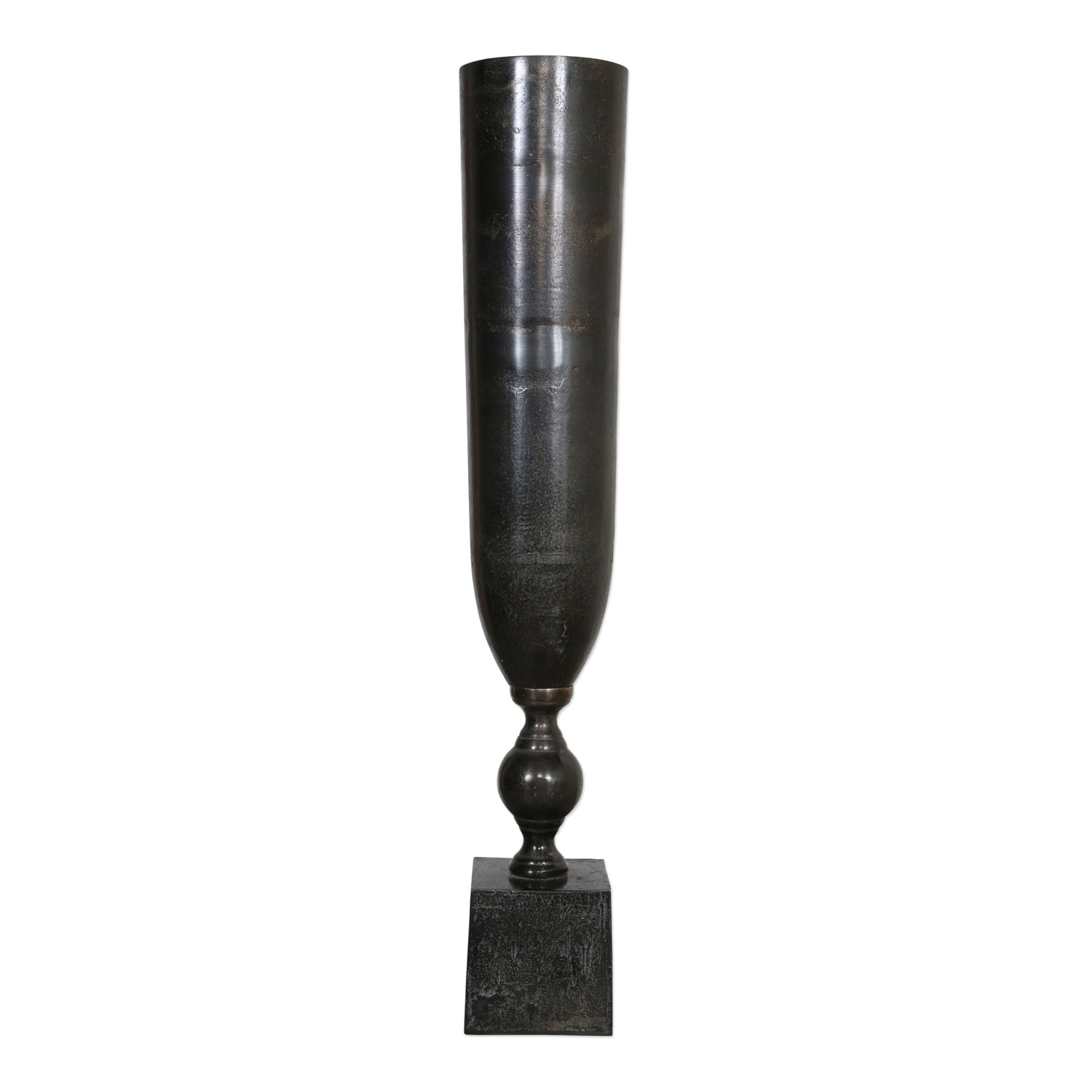 Uttermost Kaylie Vase - Black Nickel