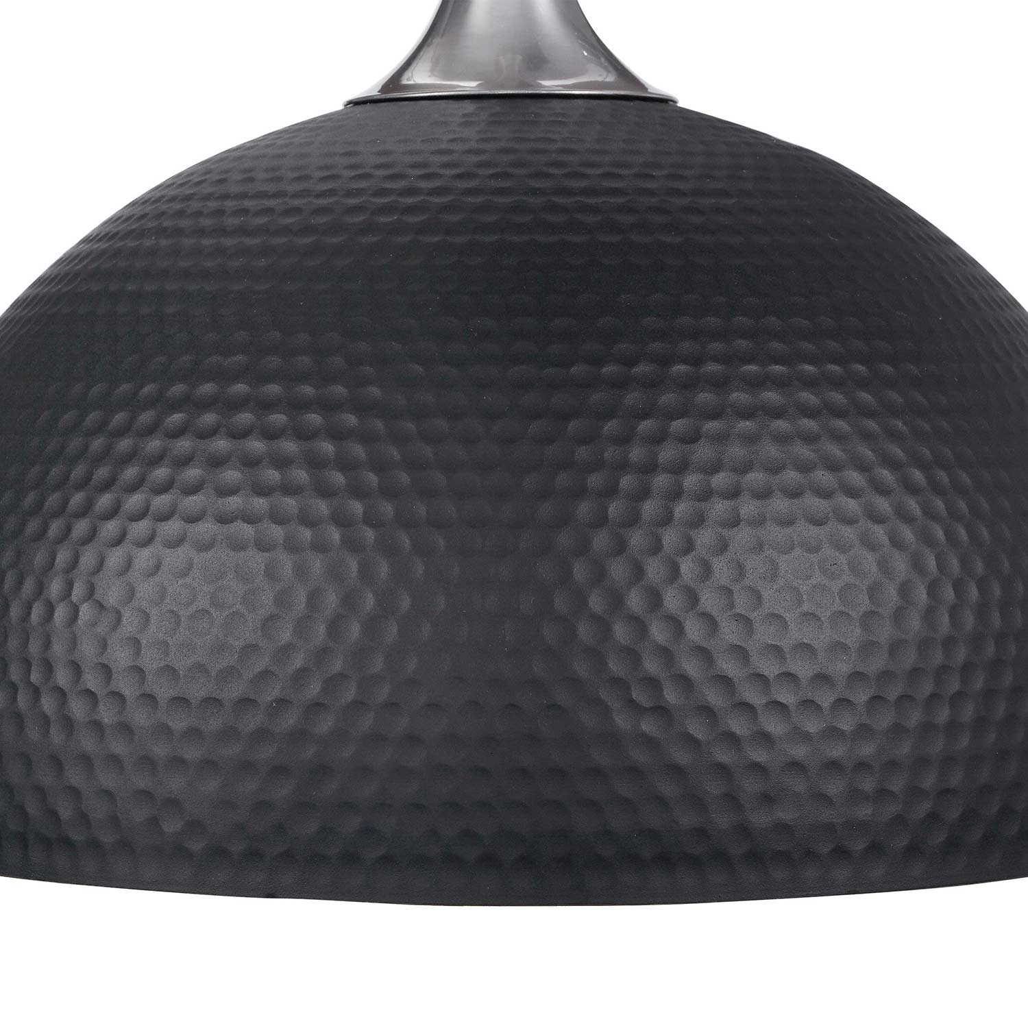 Uttermost Raynott Black 1 Light Dome Pendant