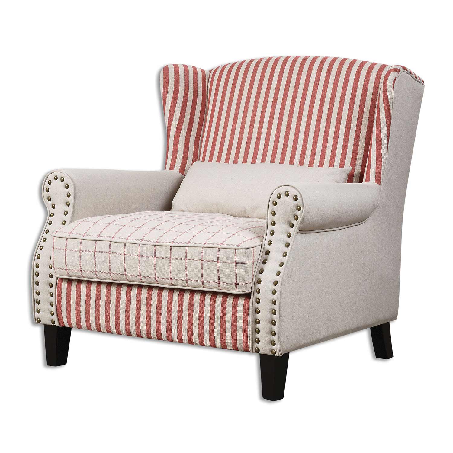 Uttermost Parris Chair and a Half UTTERMOST23202 at