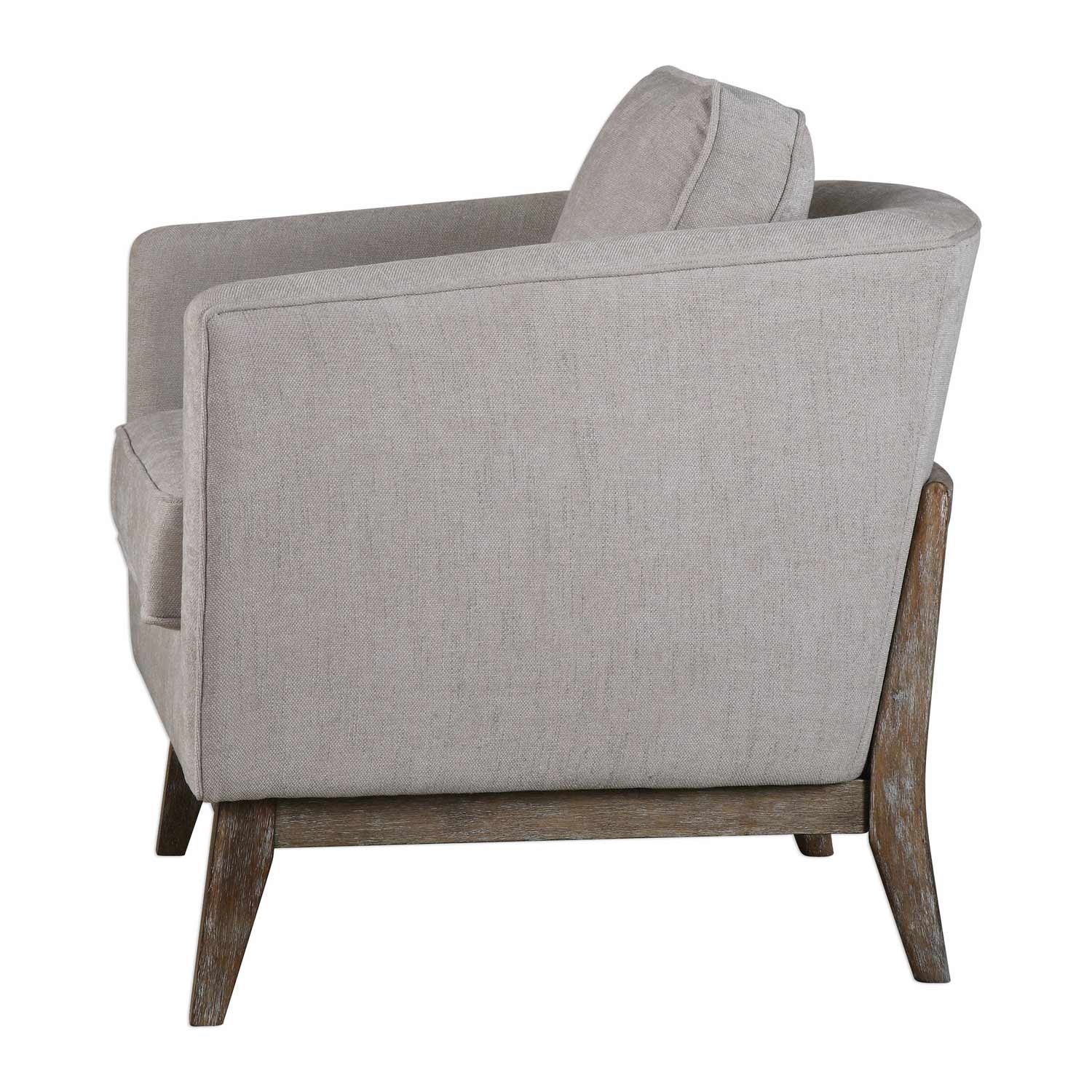 Uttermost Varner Accent Chair - Beige Linen