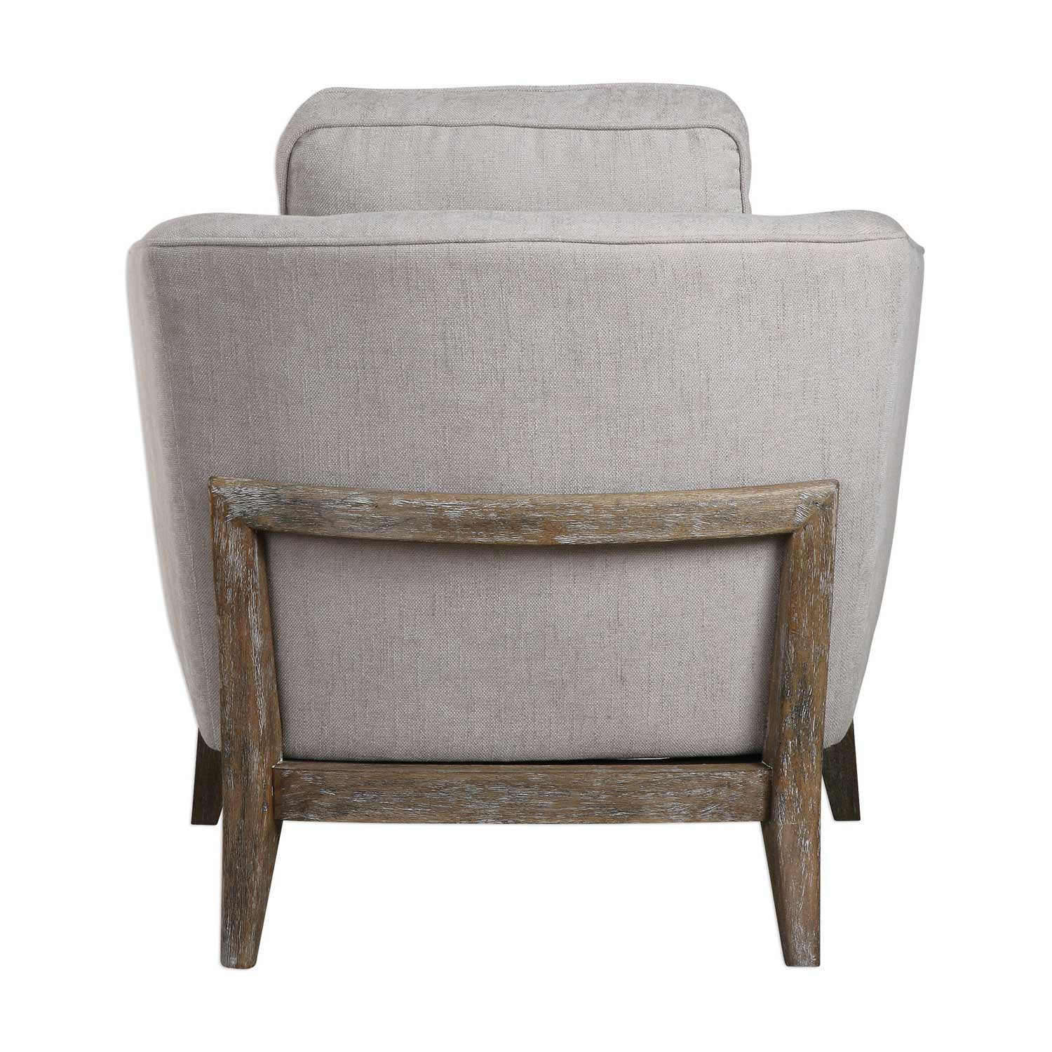 Uttermost Varner Accent Chair - Beige Linen