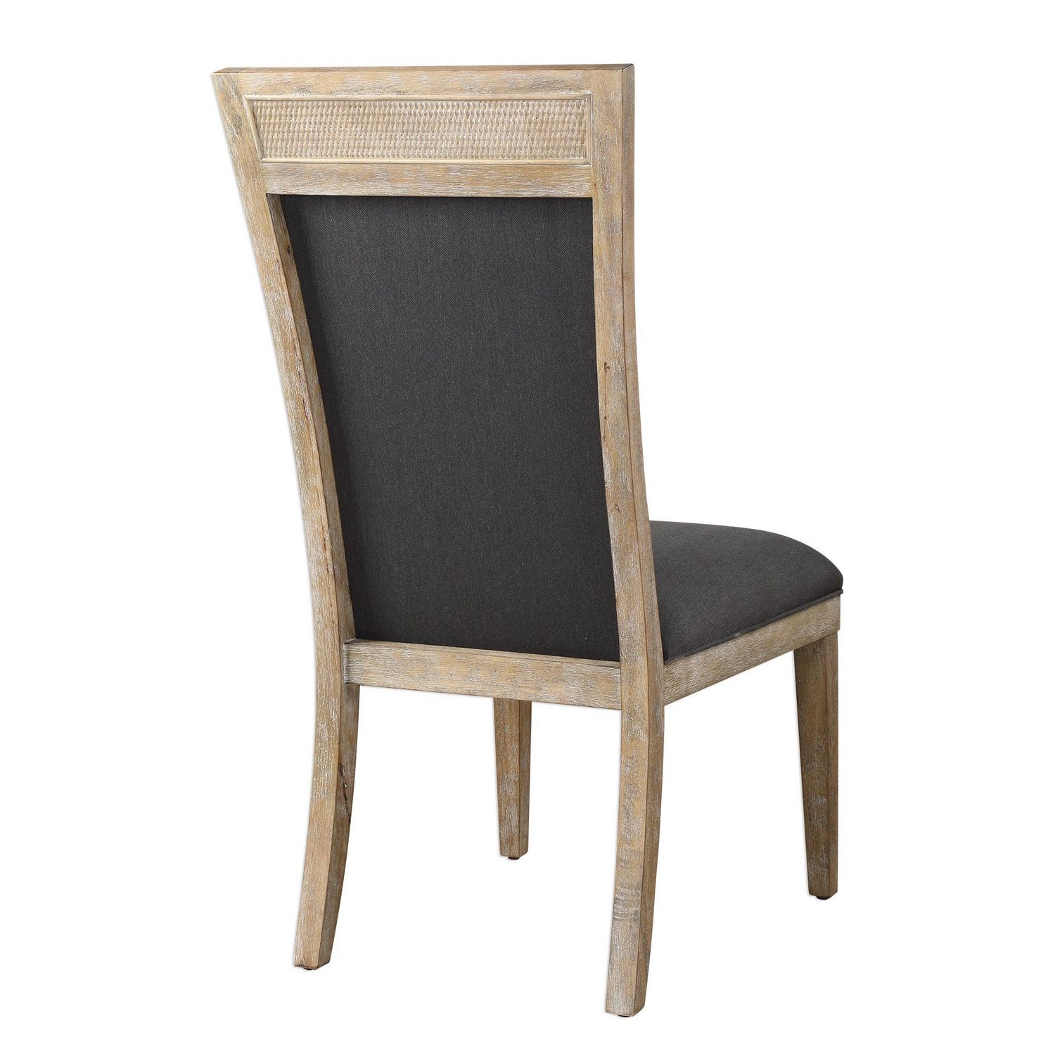 Uttermost Encore Armless Chair - Dark Gray