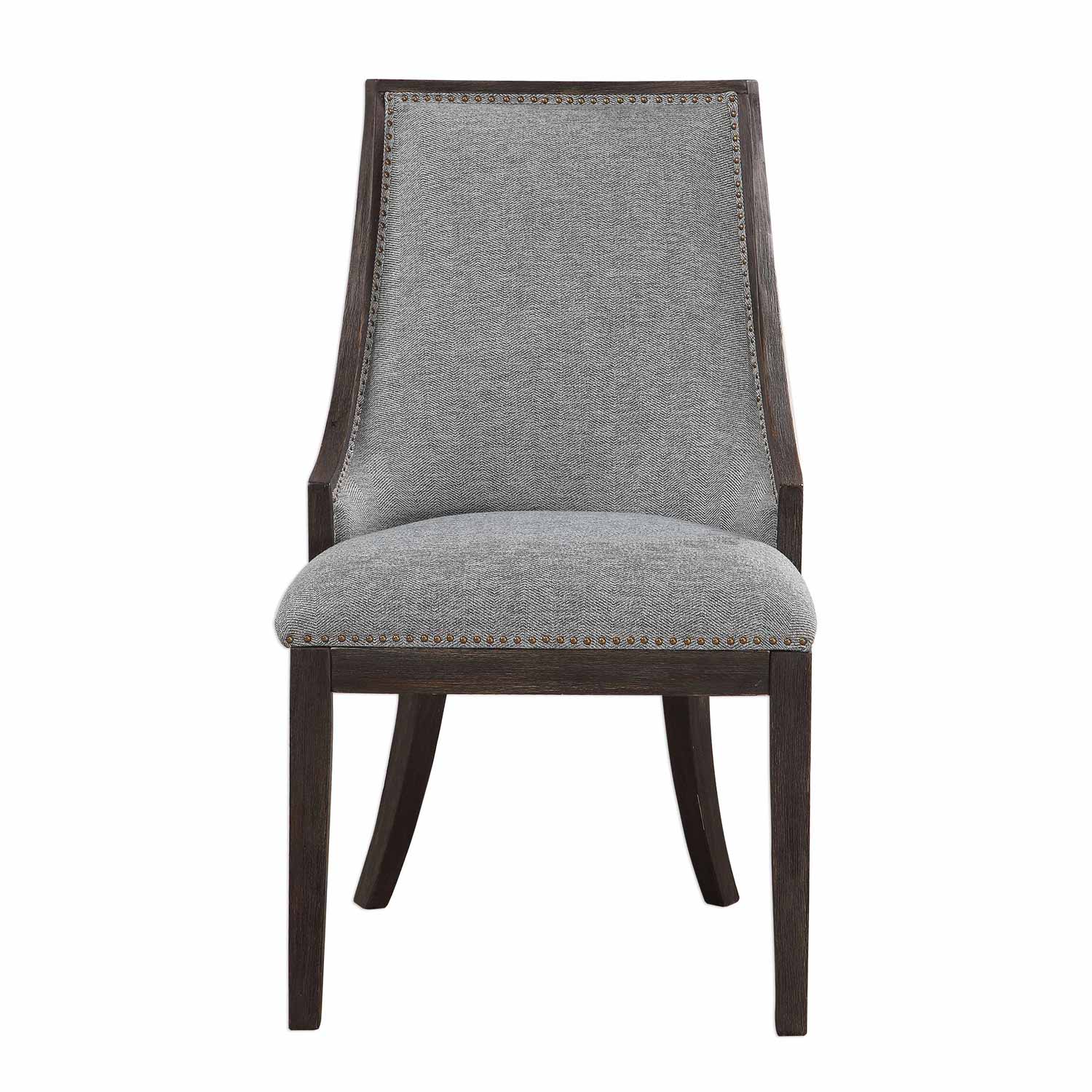 Uttermost Janis Accent Chair - Ebony