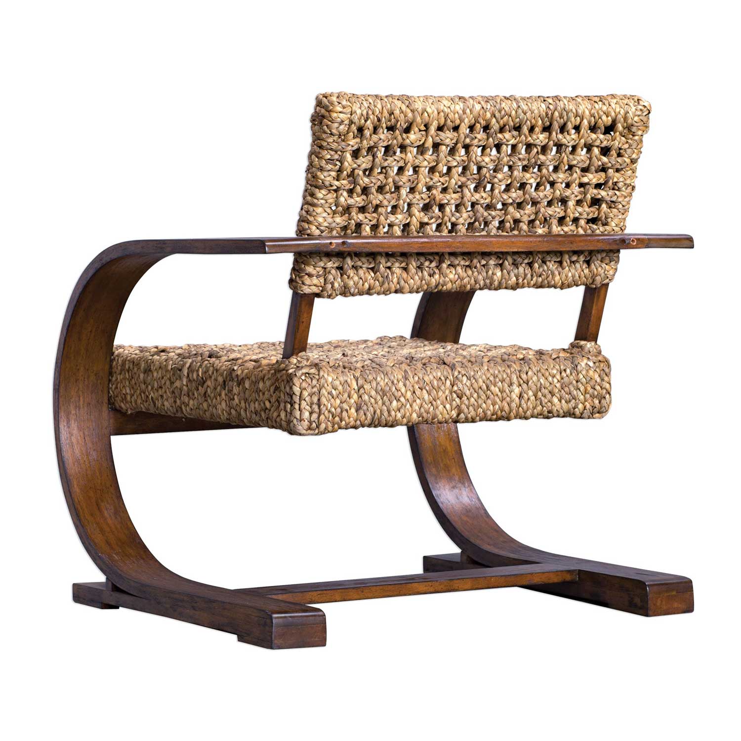 Uttermost Rehema Accent Chair - Natural Woven