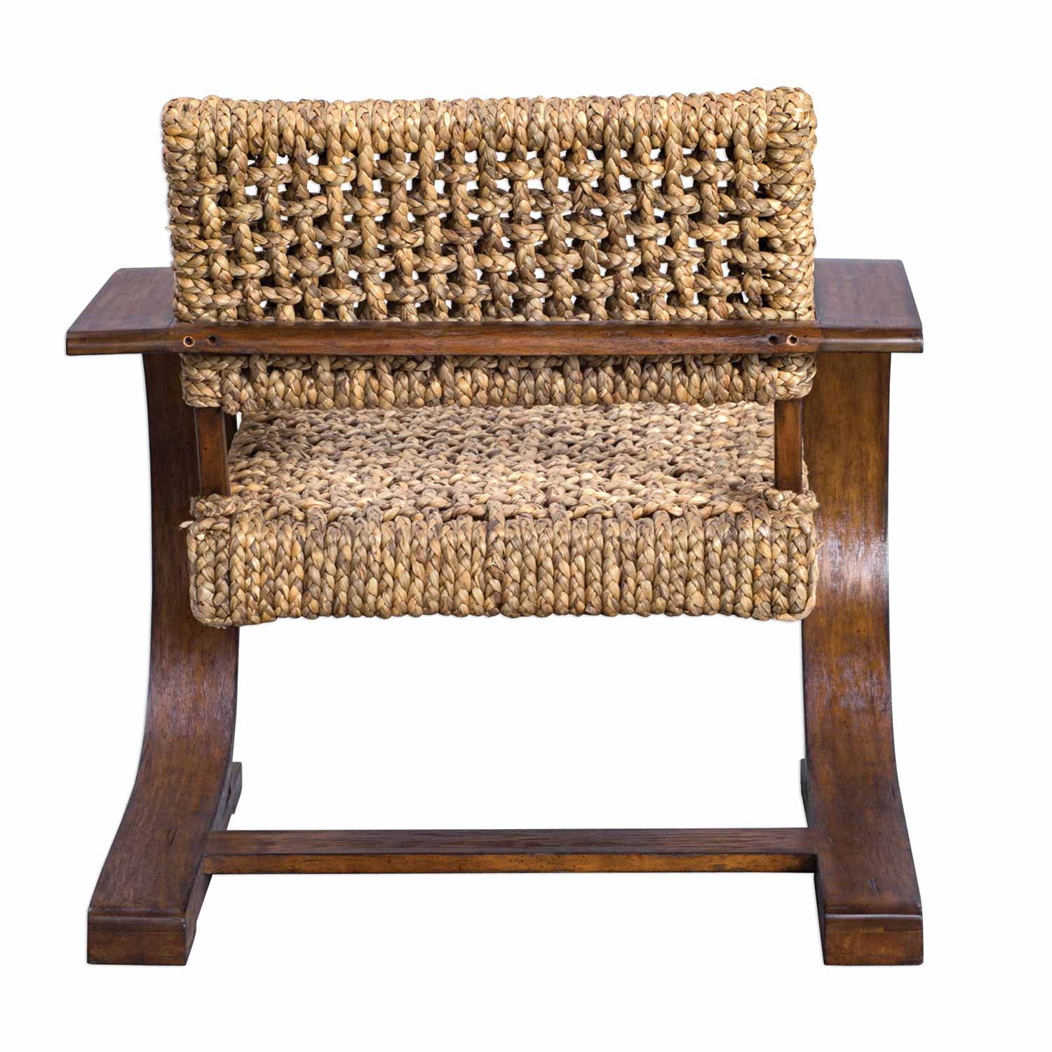 Uttermost Rehema Accent Chair - Natural Woven