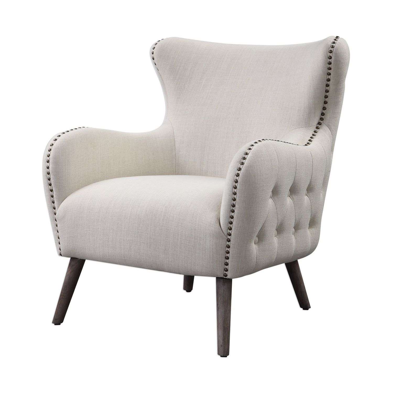 Uttermost Donya Accent Chair - Cream