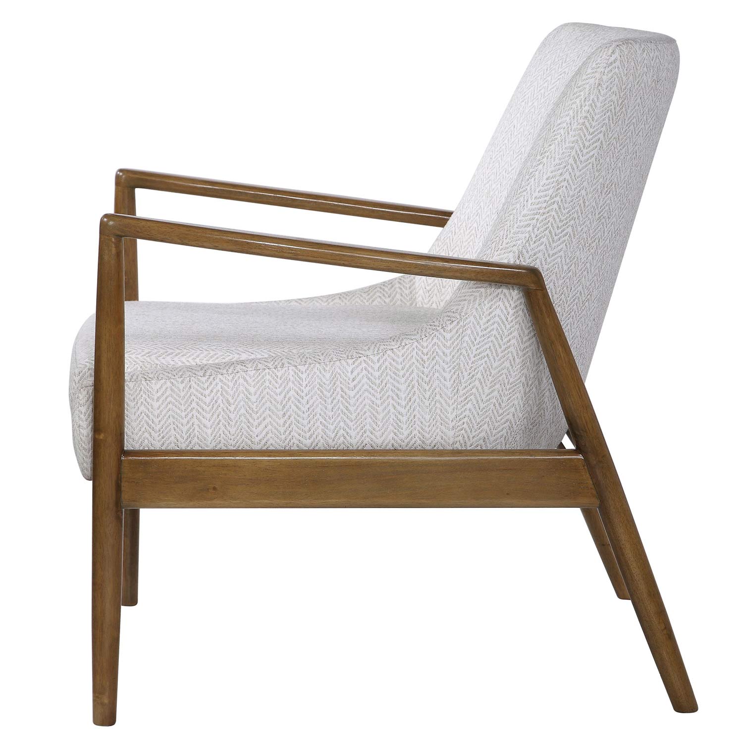 Uttermost Bev Accent Chair - White