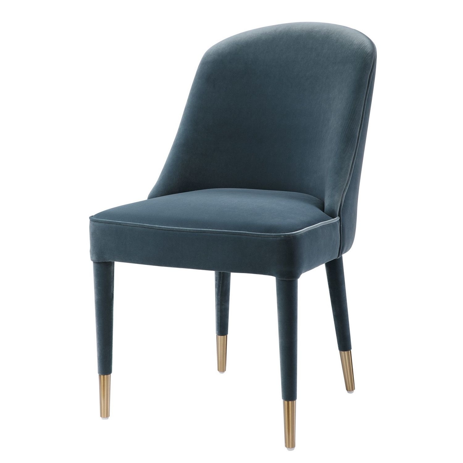 Uttermost Brie Armless Chair - Set of 2 - Blue