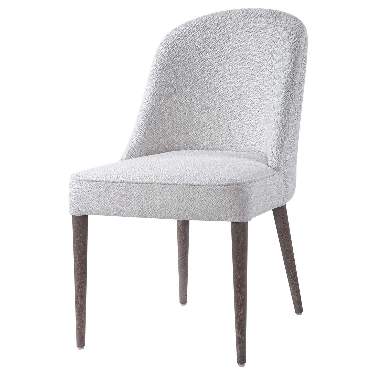 Uttermost Brie Armless Chair - Set of 2 - White