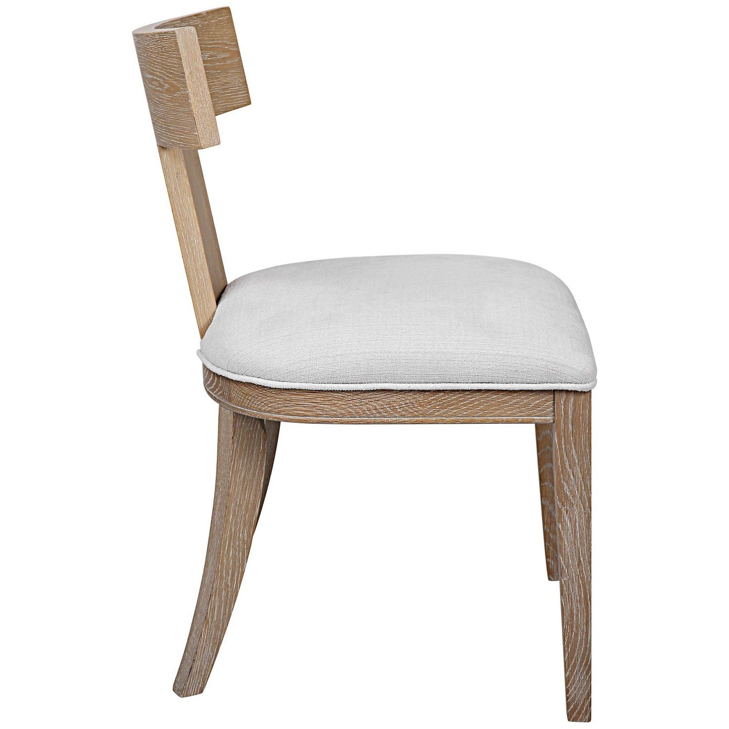 Uttermost Idris Armless Chair - Natural