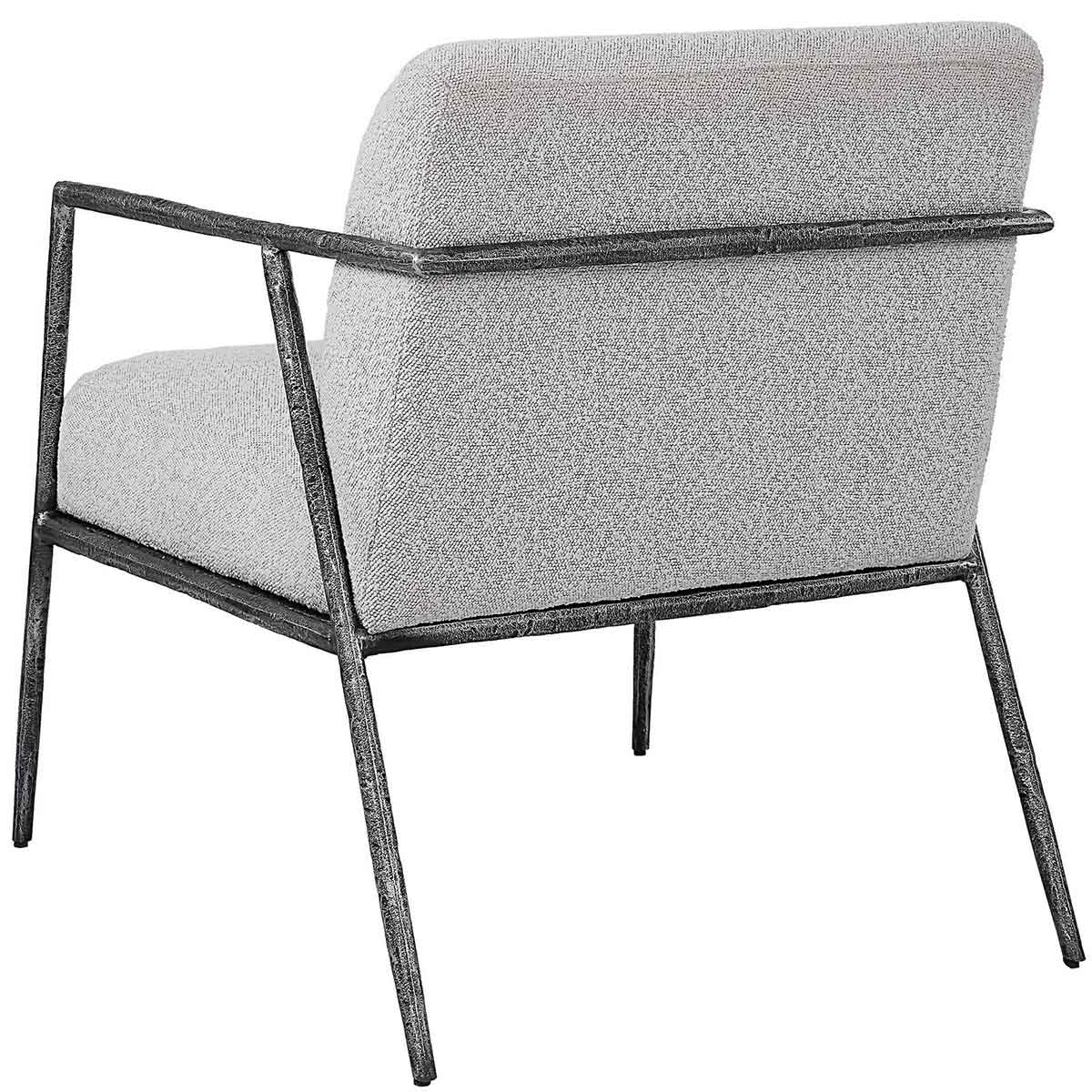 Uttermost Brisbane Accent Chair - Light Gray