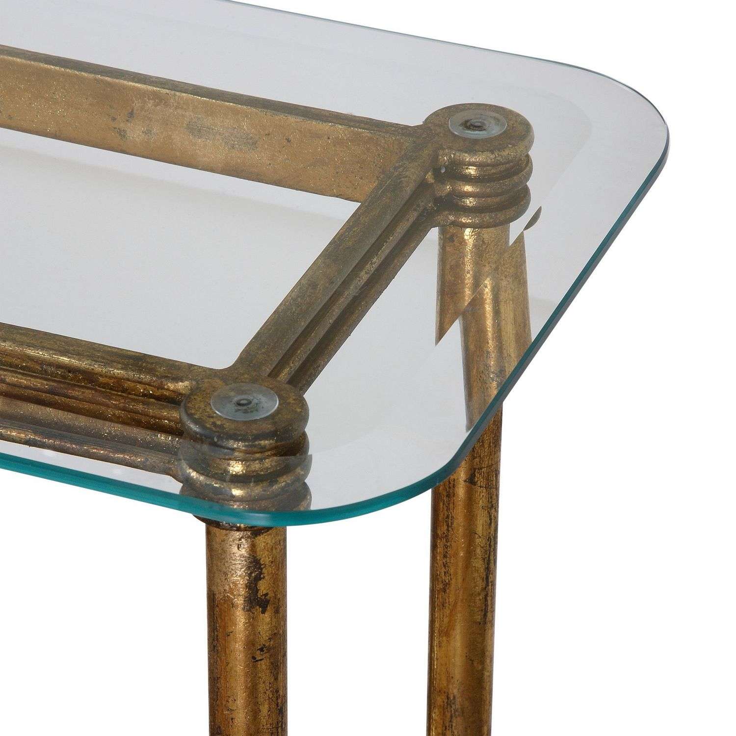 Uttermost Elenio Console Table - Glass