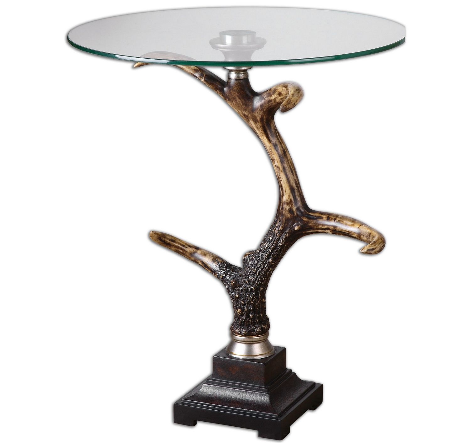 Uttermost Stag Horn Side Table