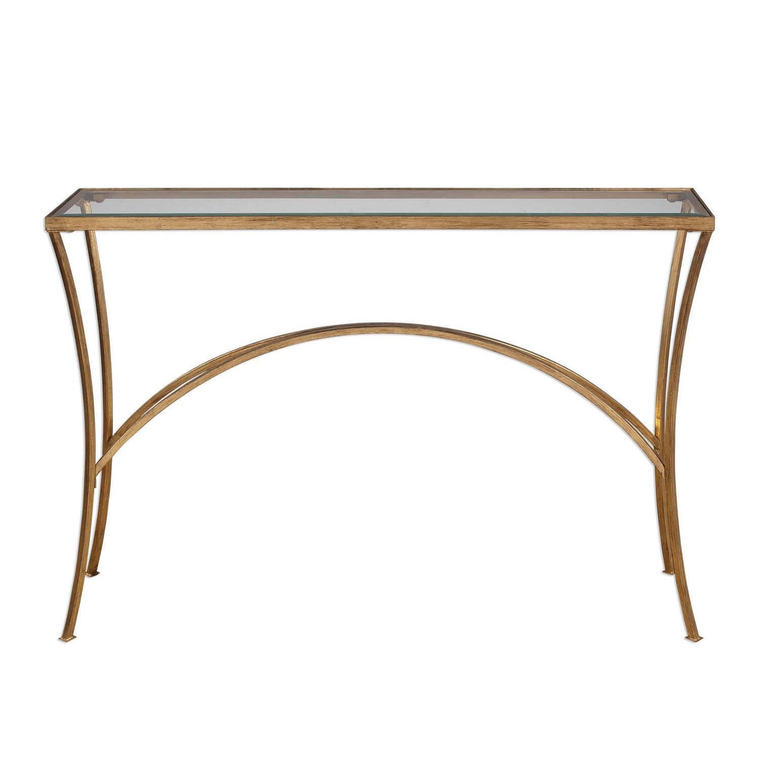 Uttermost Alayna Console Table - Gold