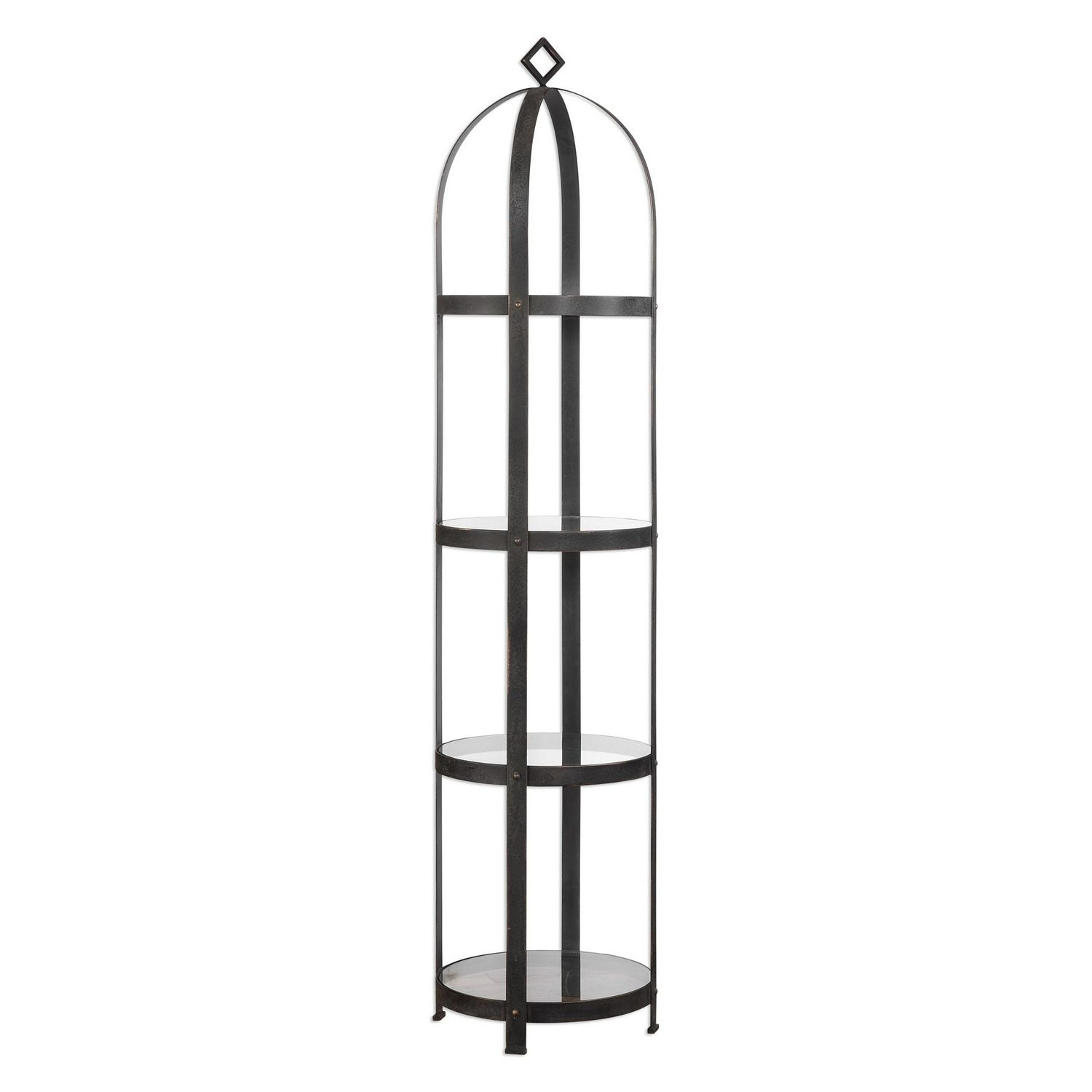 Uttermost Welch Industrial Iron Etagere
