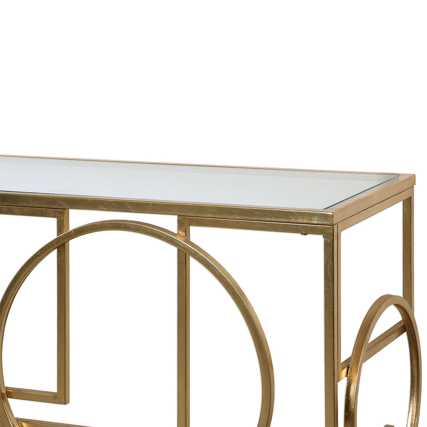 Uttermost Metria Console Table - Gold
