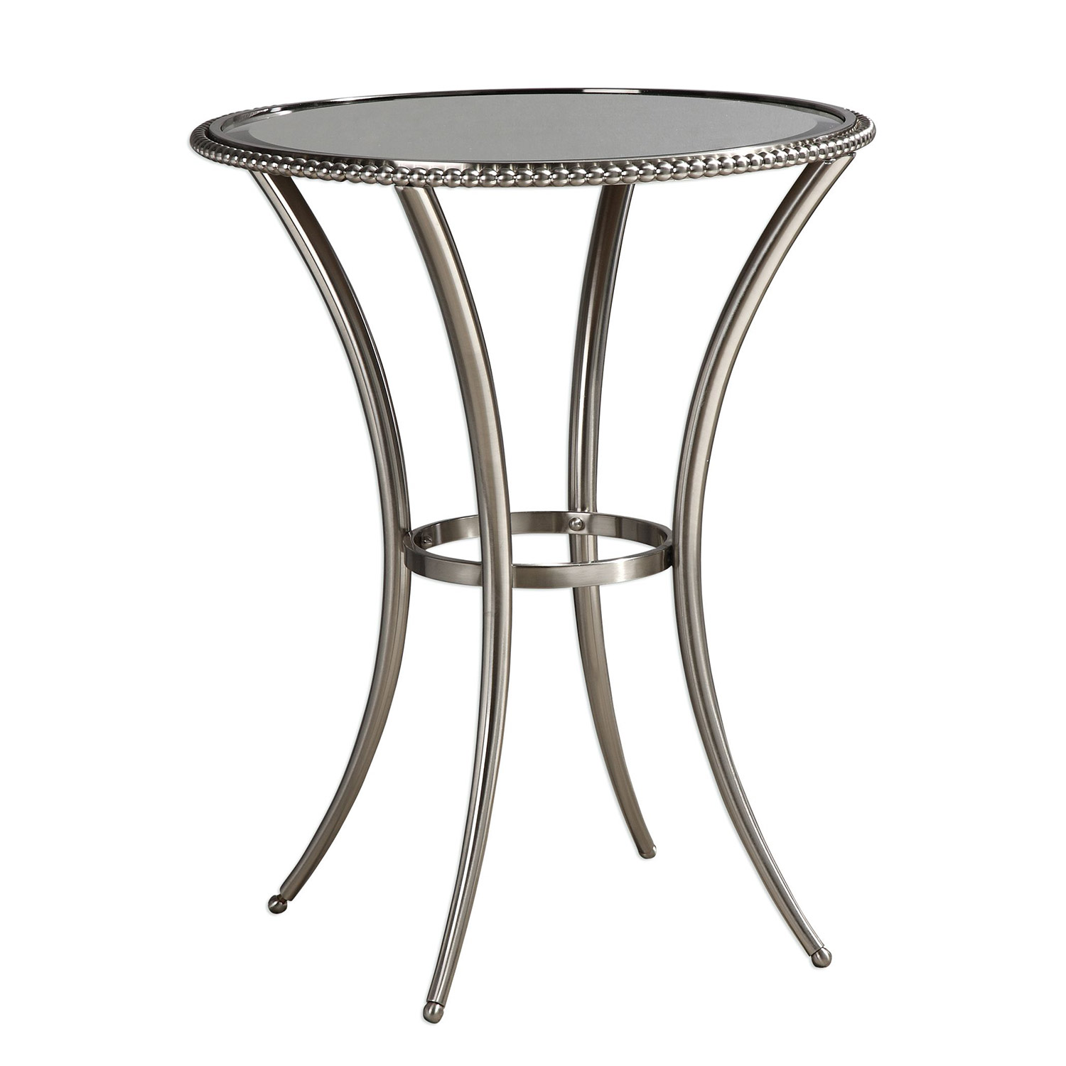 Uttermost Sherise Accent Table - Beaded Metal