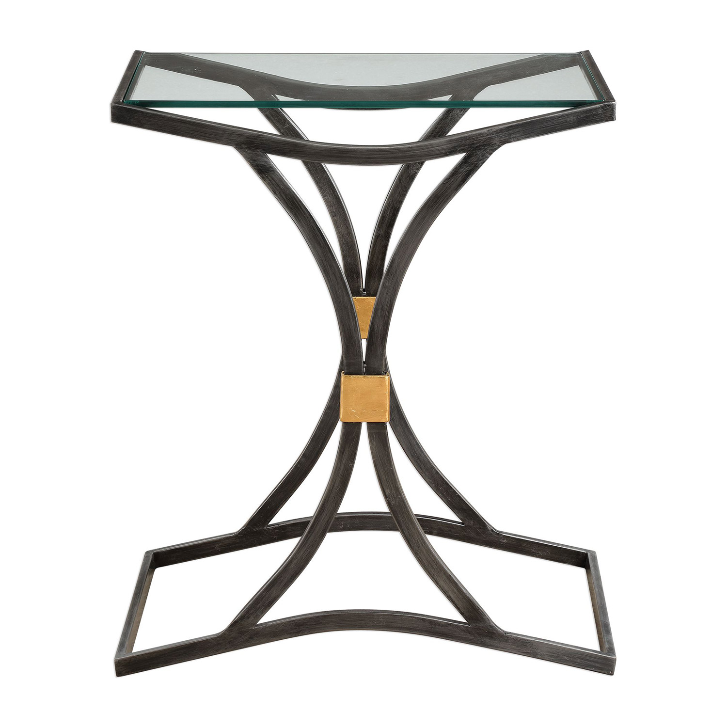 Uttermost Verino Accent Table - Arched Iron