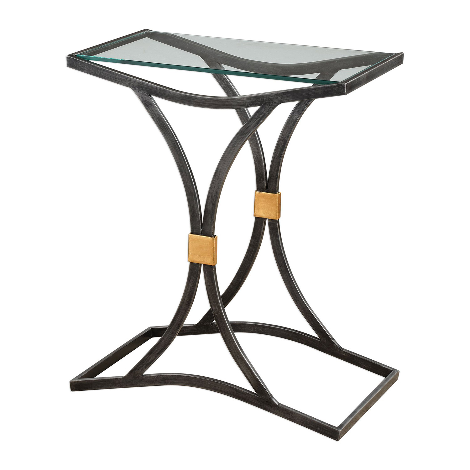 Uttermost Verino Accent Table - Arched Iron