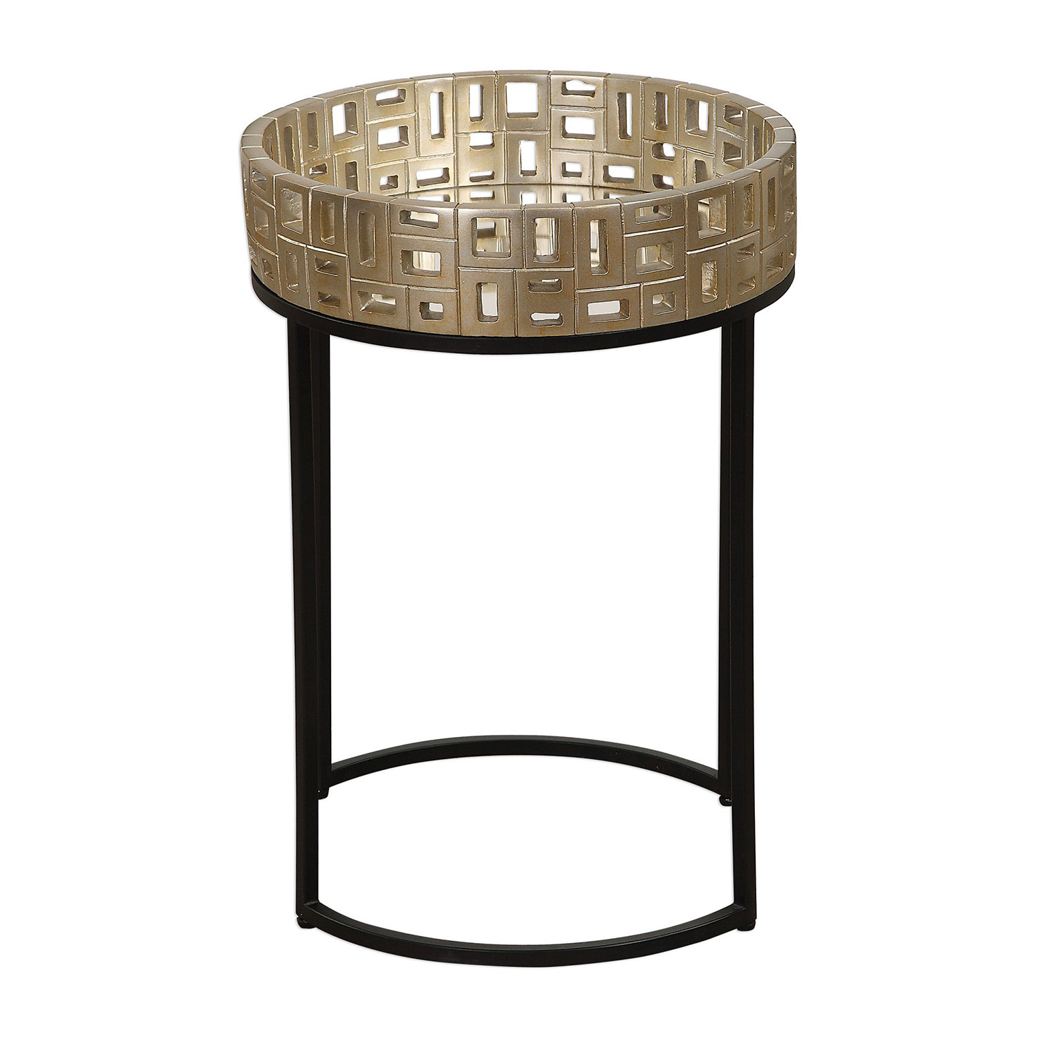 Uttermost Aven Accent Table - Gold