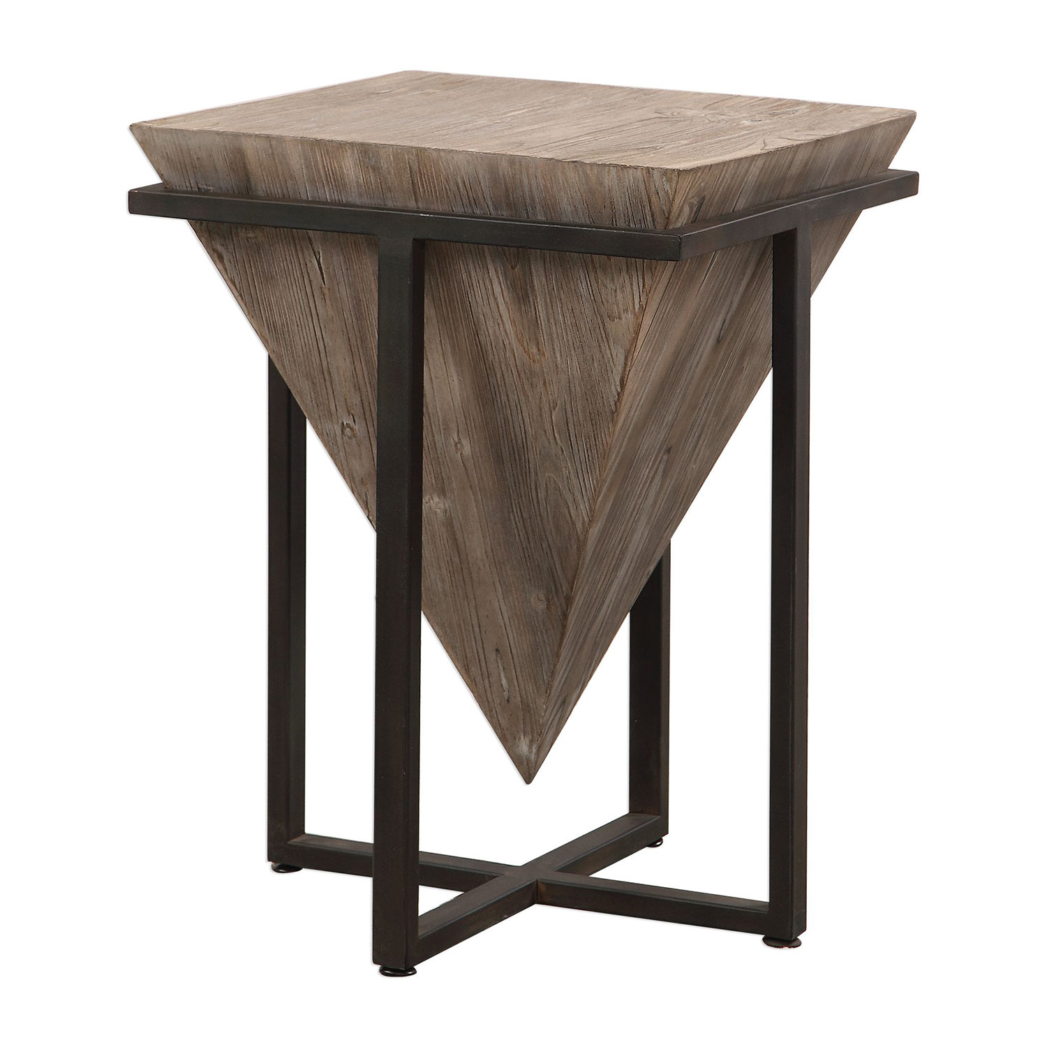 Uttermost Bertrand Accent Table - Wood