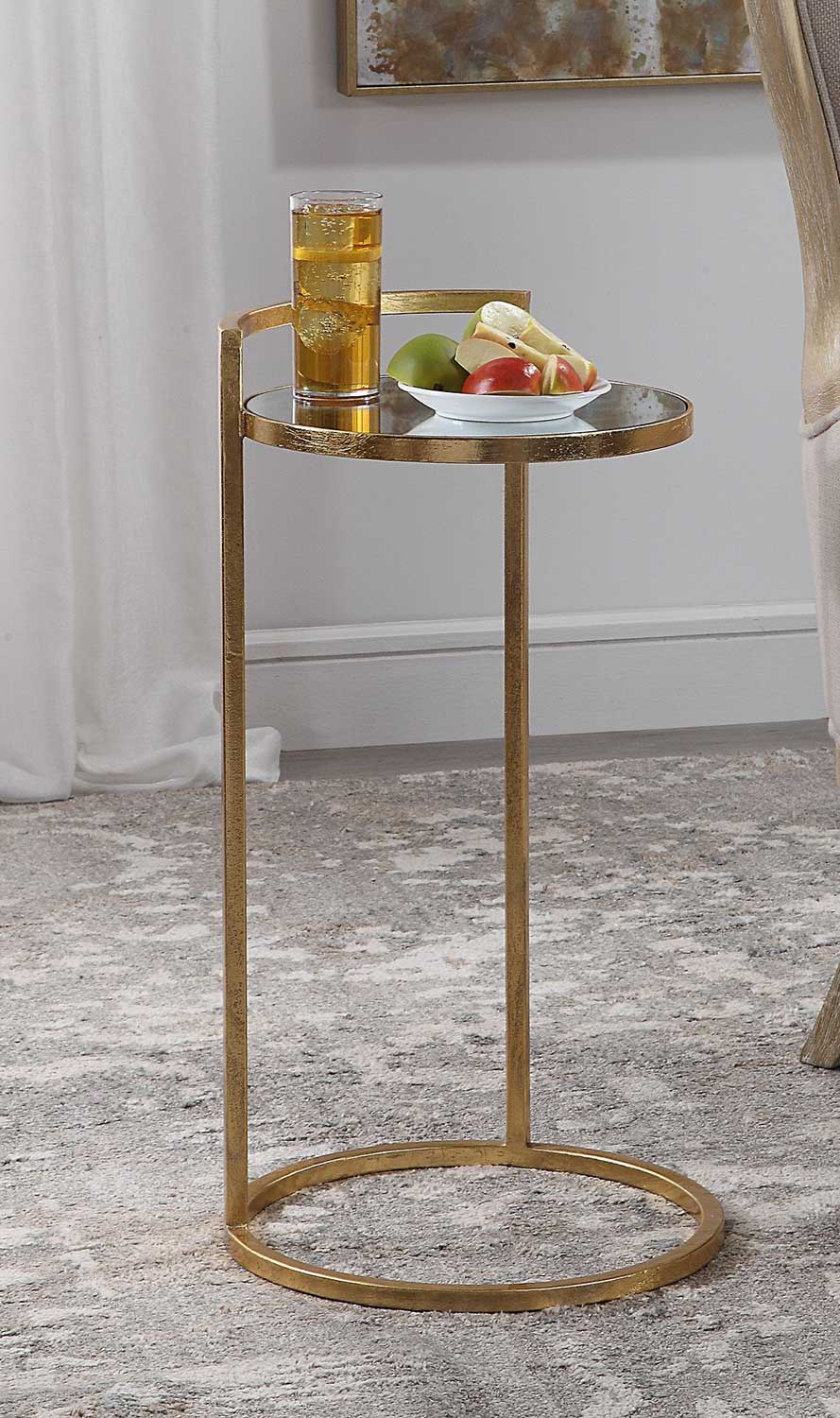 Uttermost Cailin Accent Table - Gold