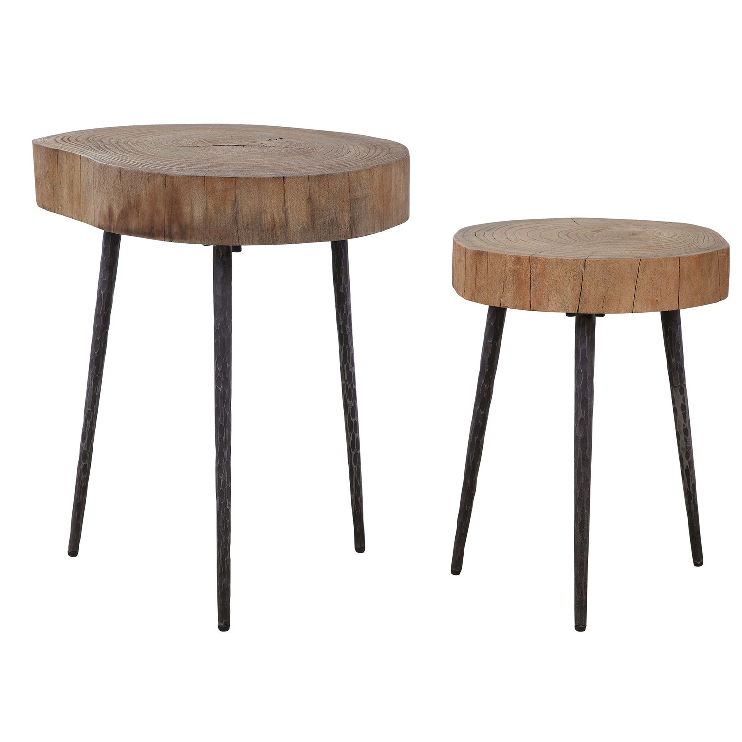 Uttermost Samba Wood Nesting Tables - Set of 2