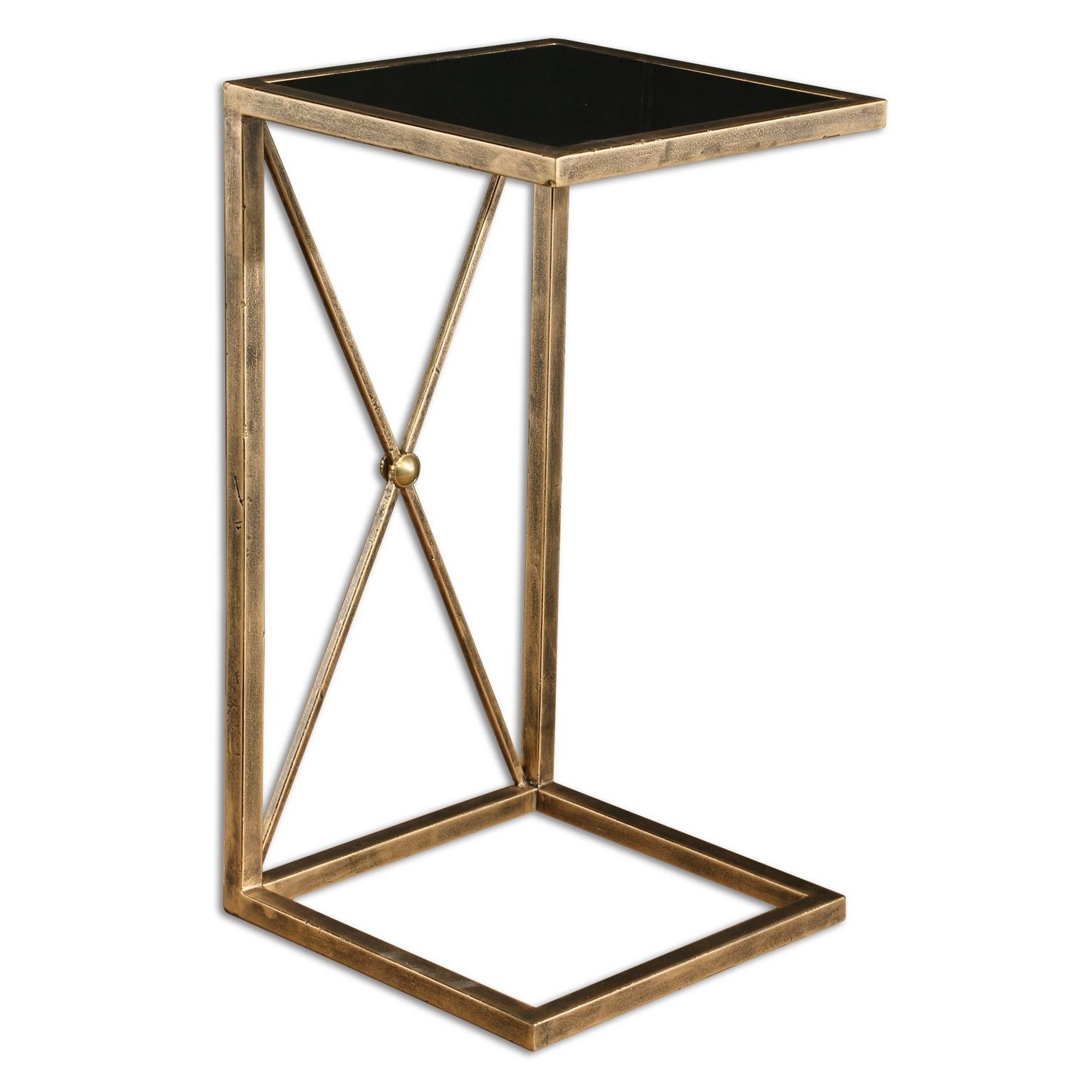 Uttermost Zafina Accent Table - Gold