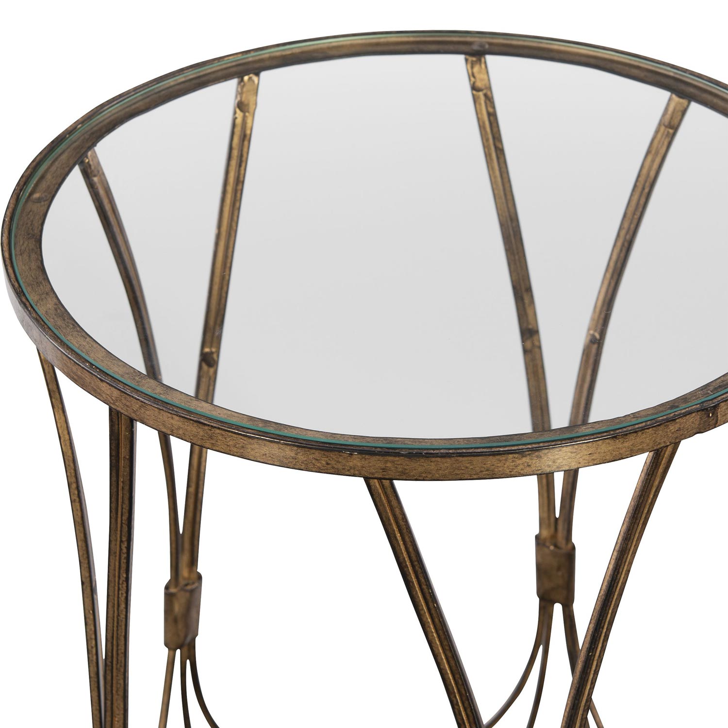 Uttermost Kalindra Accent Table - Gold