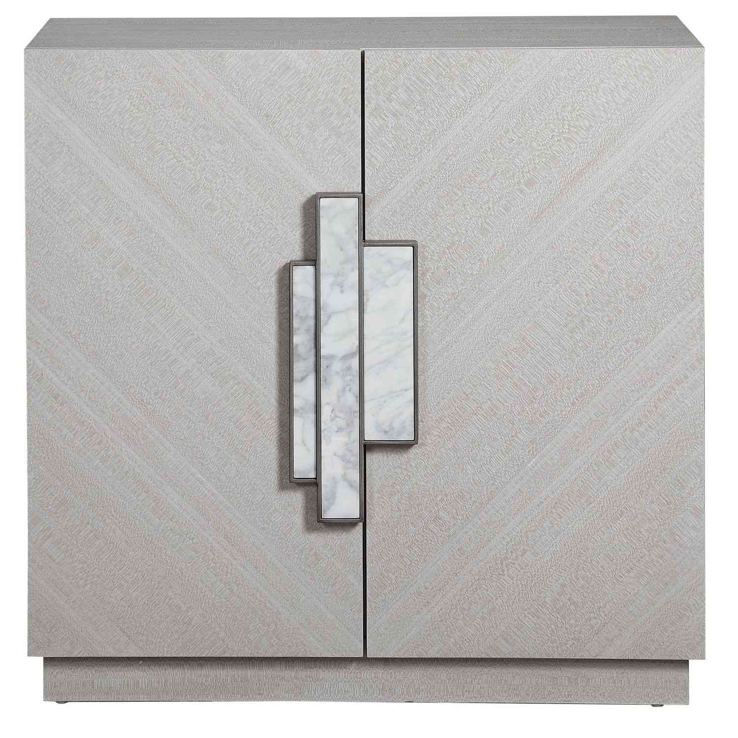 Uttermost Viela 2 Door Cabinet - Gray