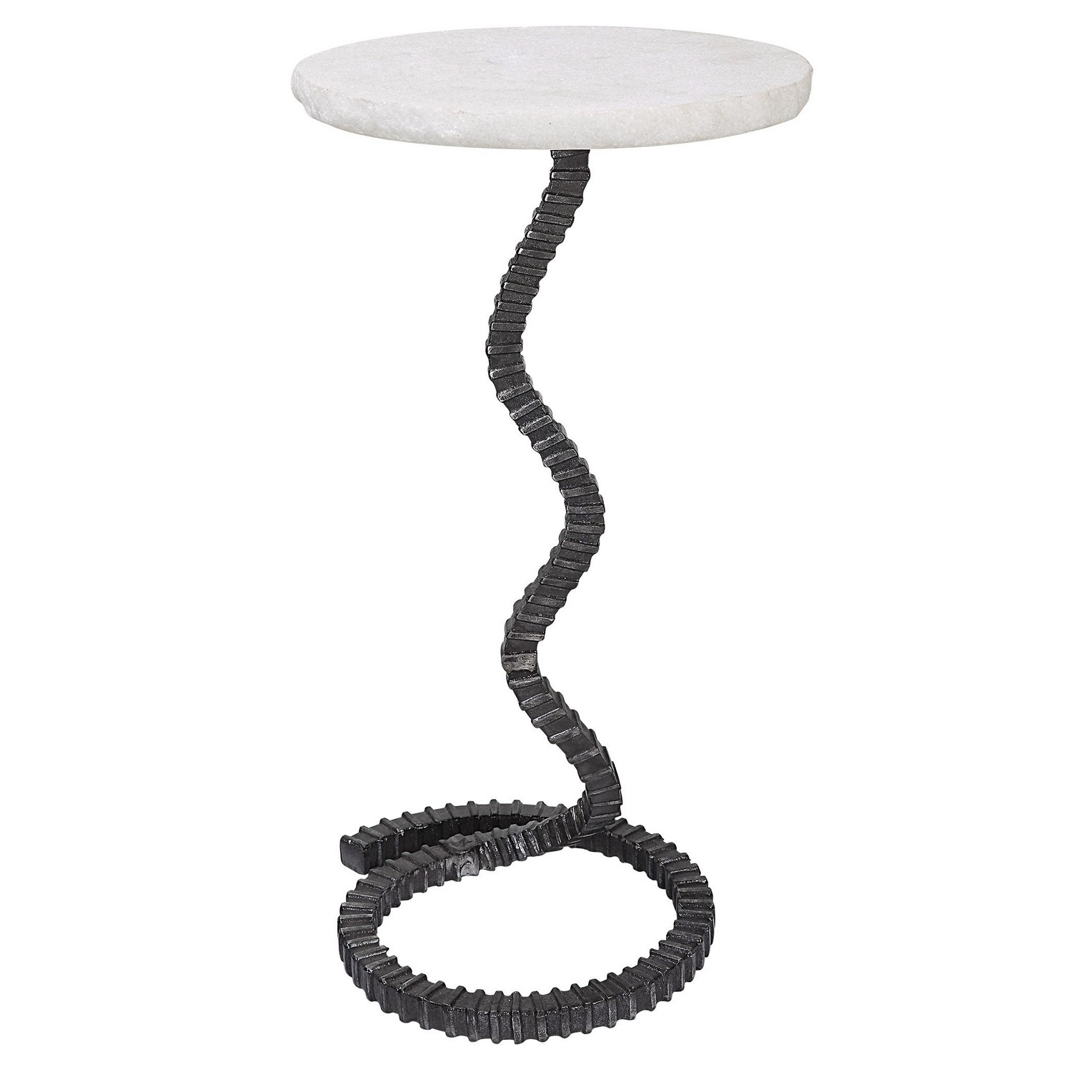 Uttermost Lasso Drink Table - White