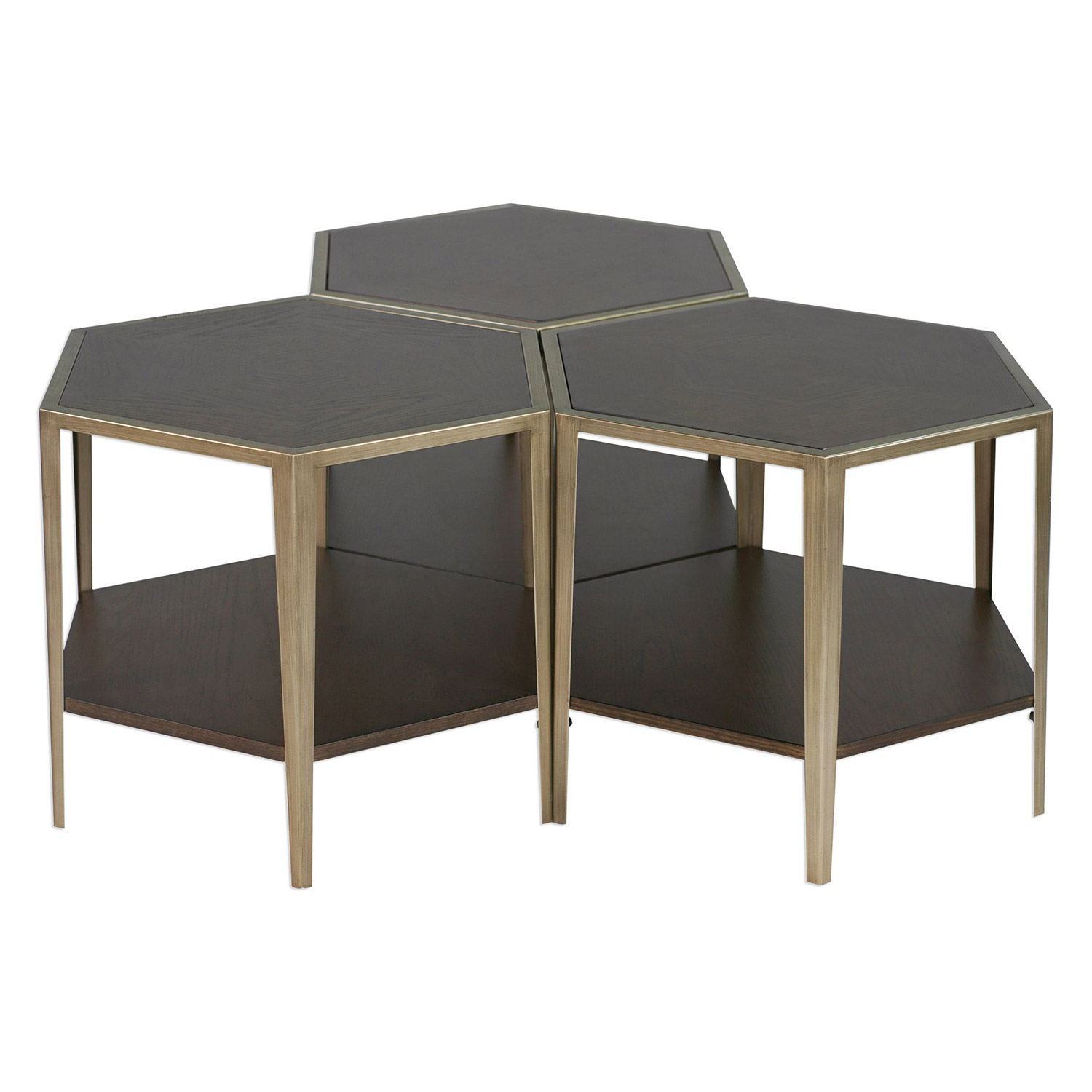 Uttermost Alicia Accent Table - Geometric