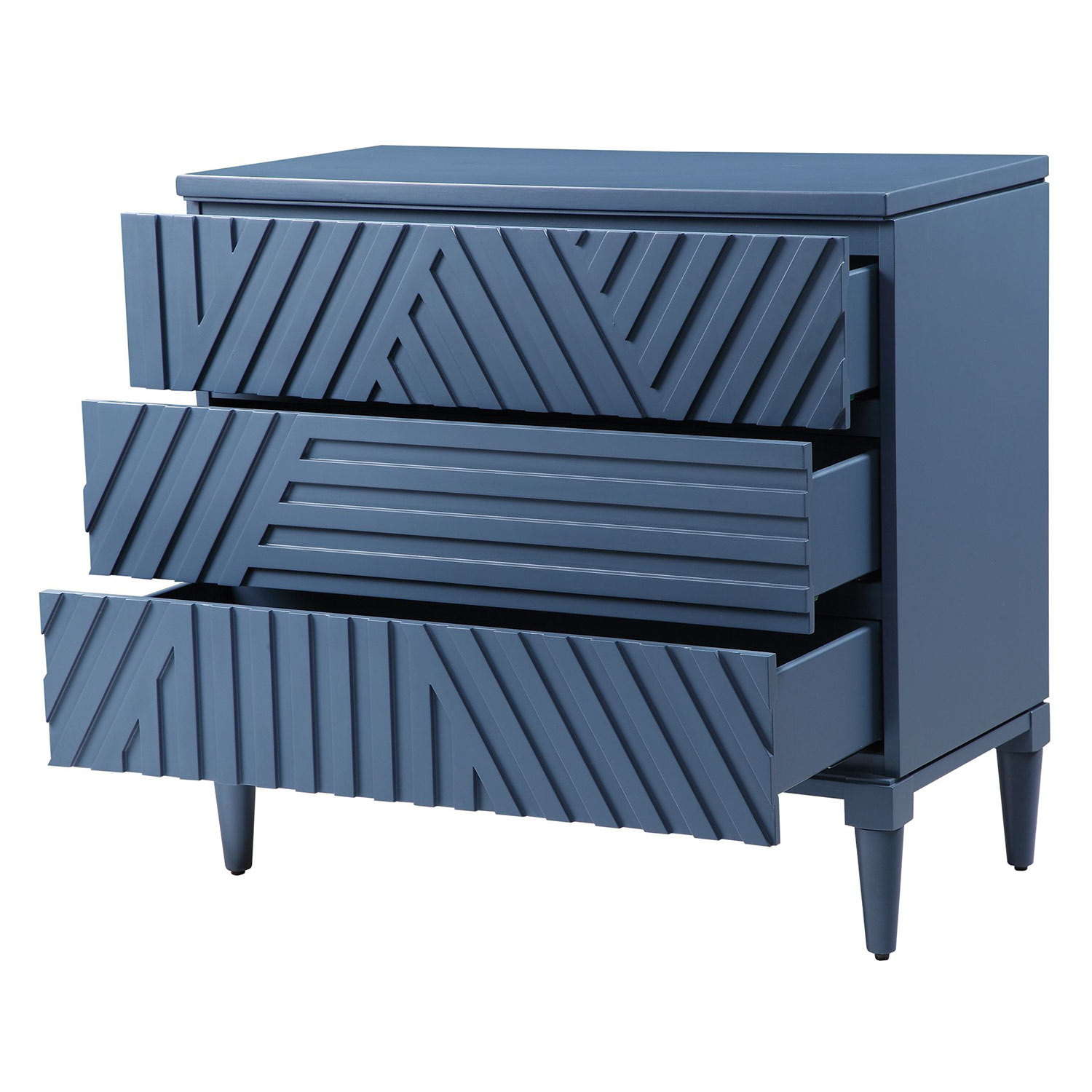 Uttermost Colby Drawer Chest - Blue