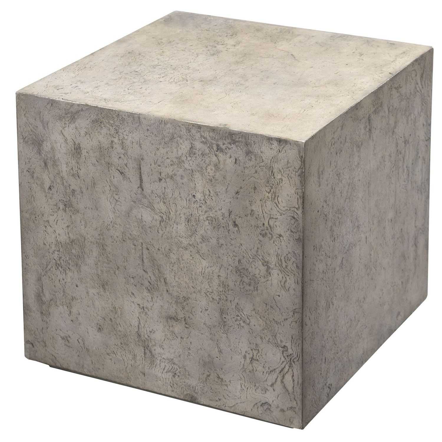 Uttermost Kioni Cube Table - Gray