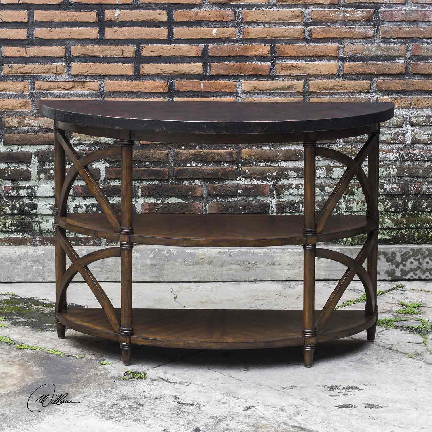 Uttermost Rada Wooden Console Table