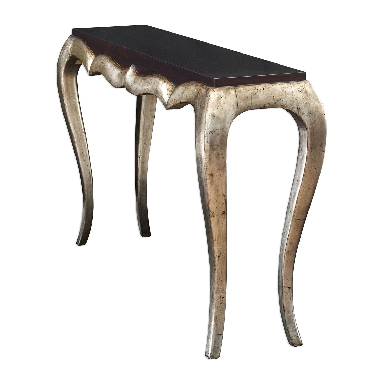 Uttermost Verena Champagne Console Table