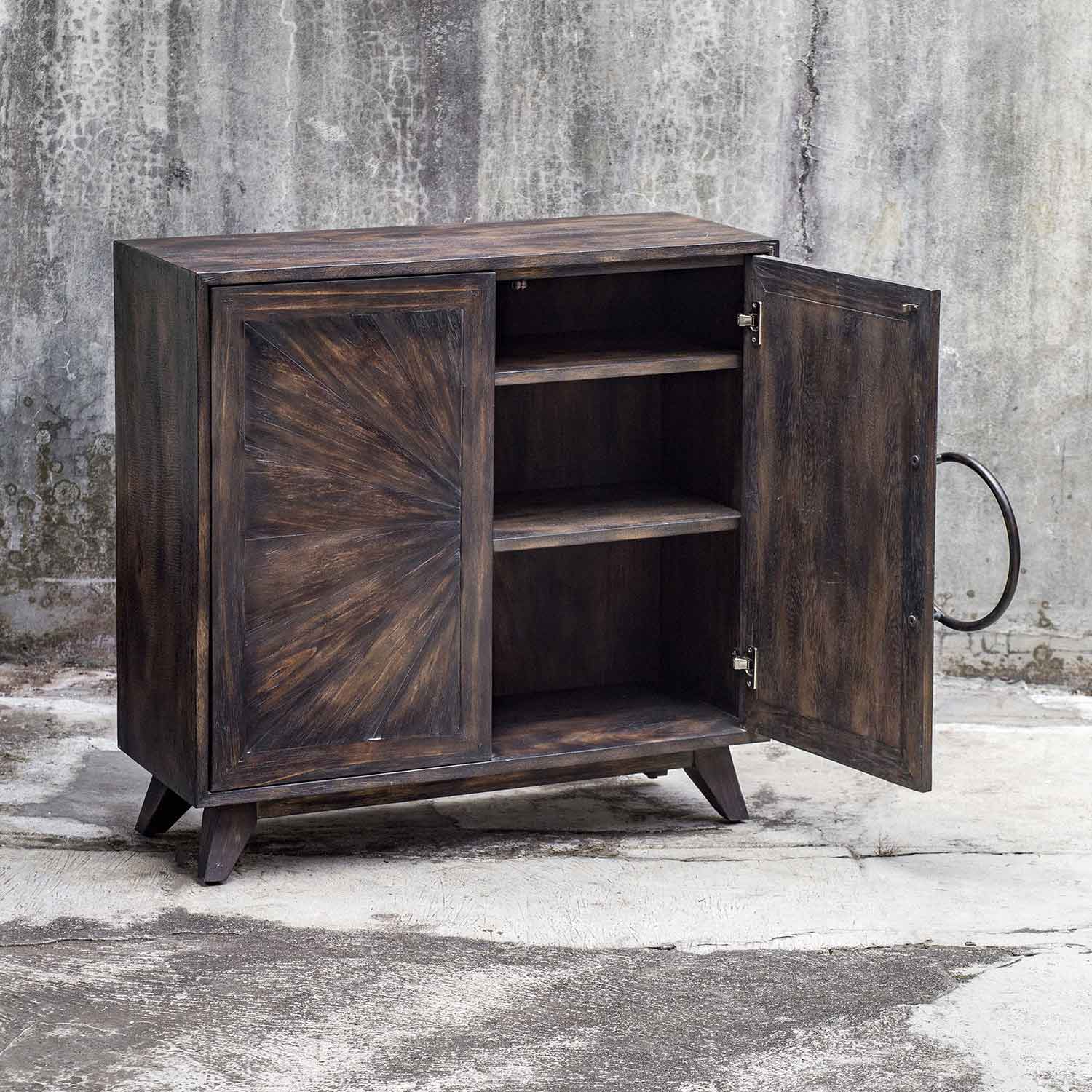 Uttermost Kohana Console Cabinet - Black