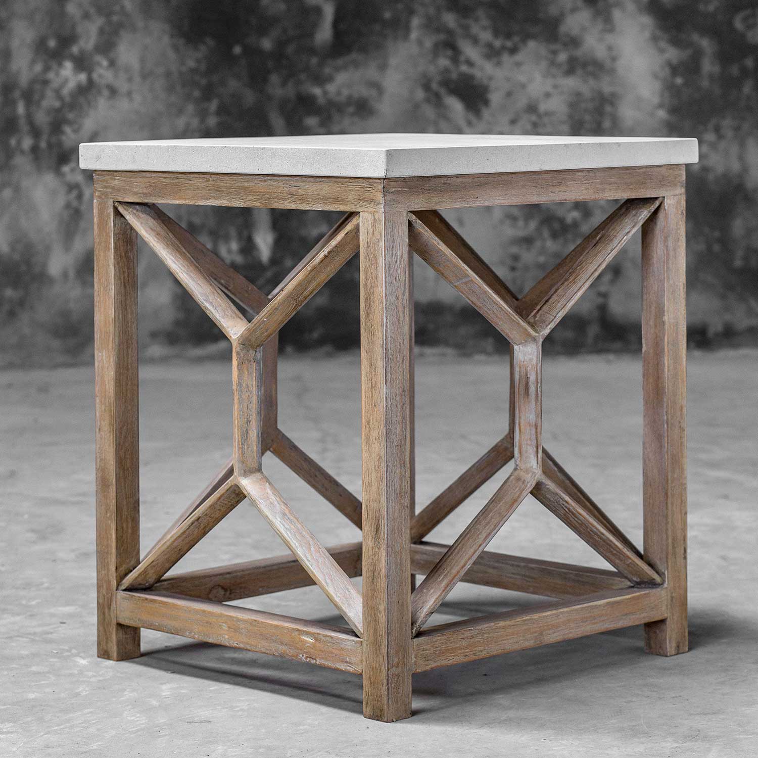 Uttermost Catali End Table - Stone